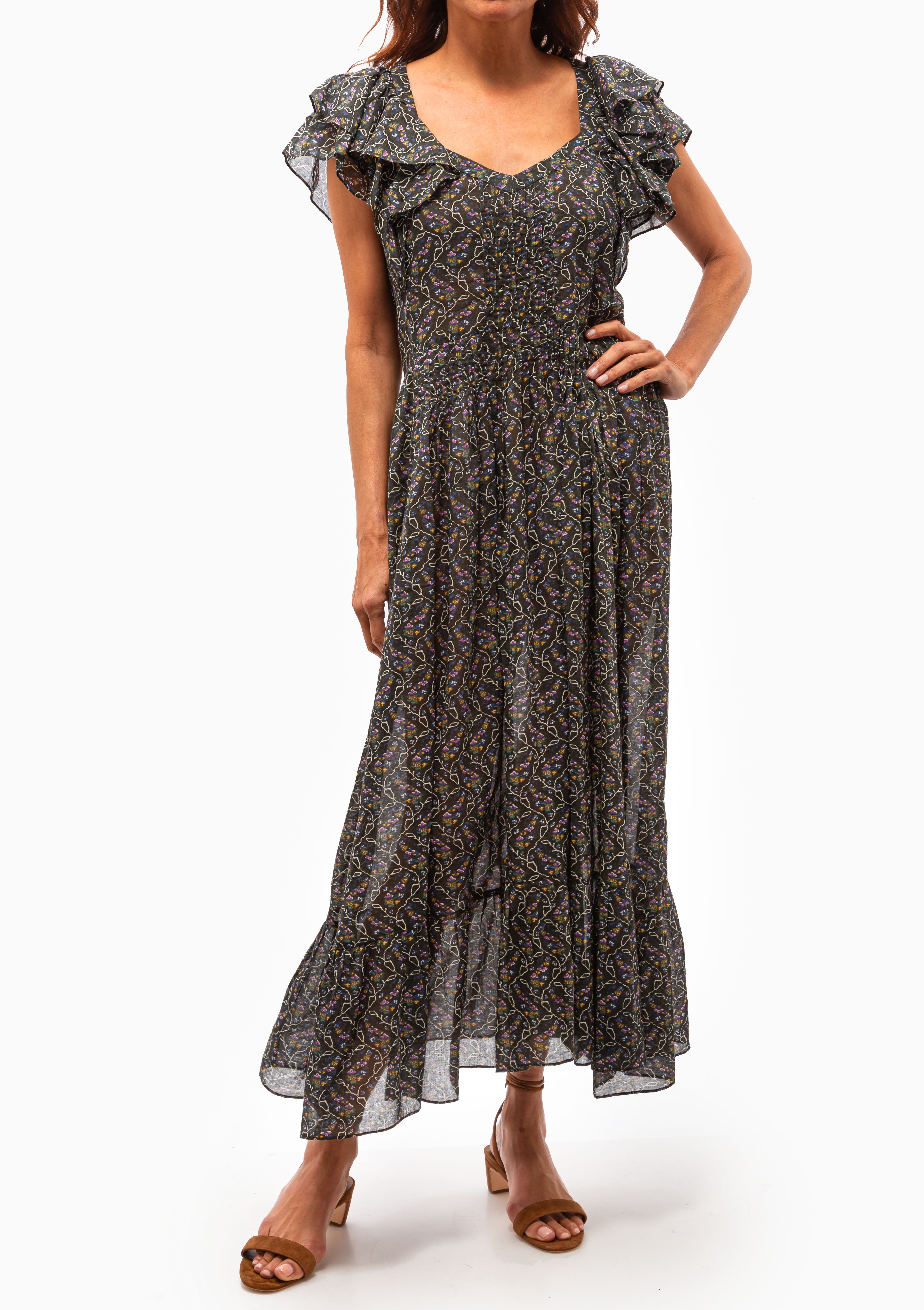 Godralia Dress | Faded Black