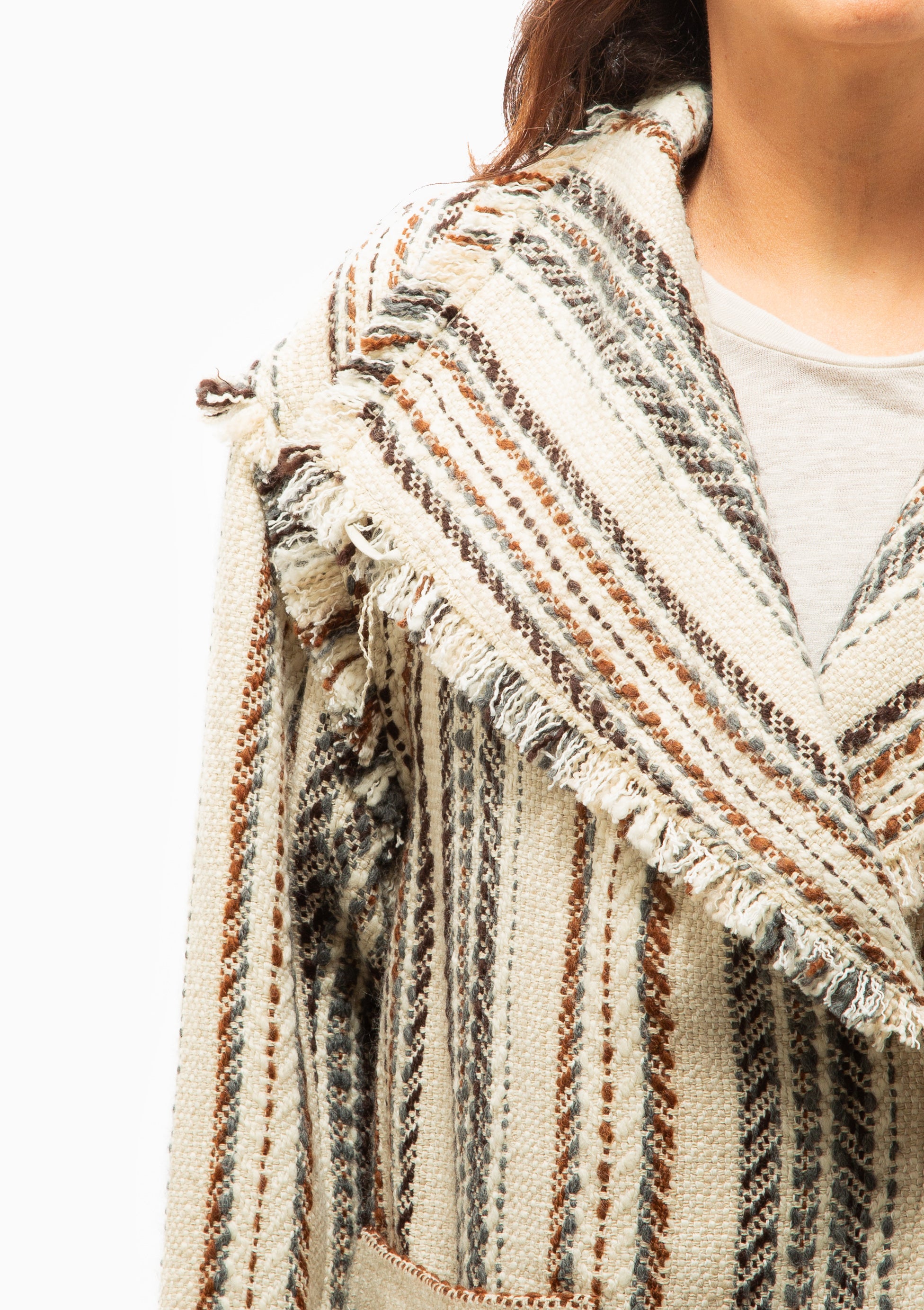 Illisa Coat | Ecru