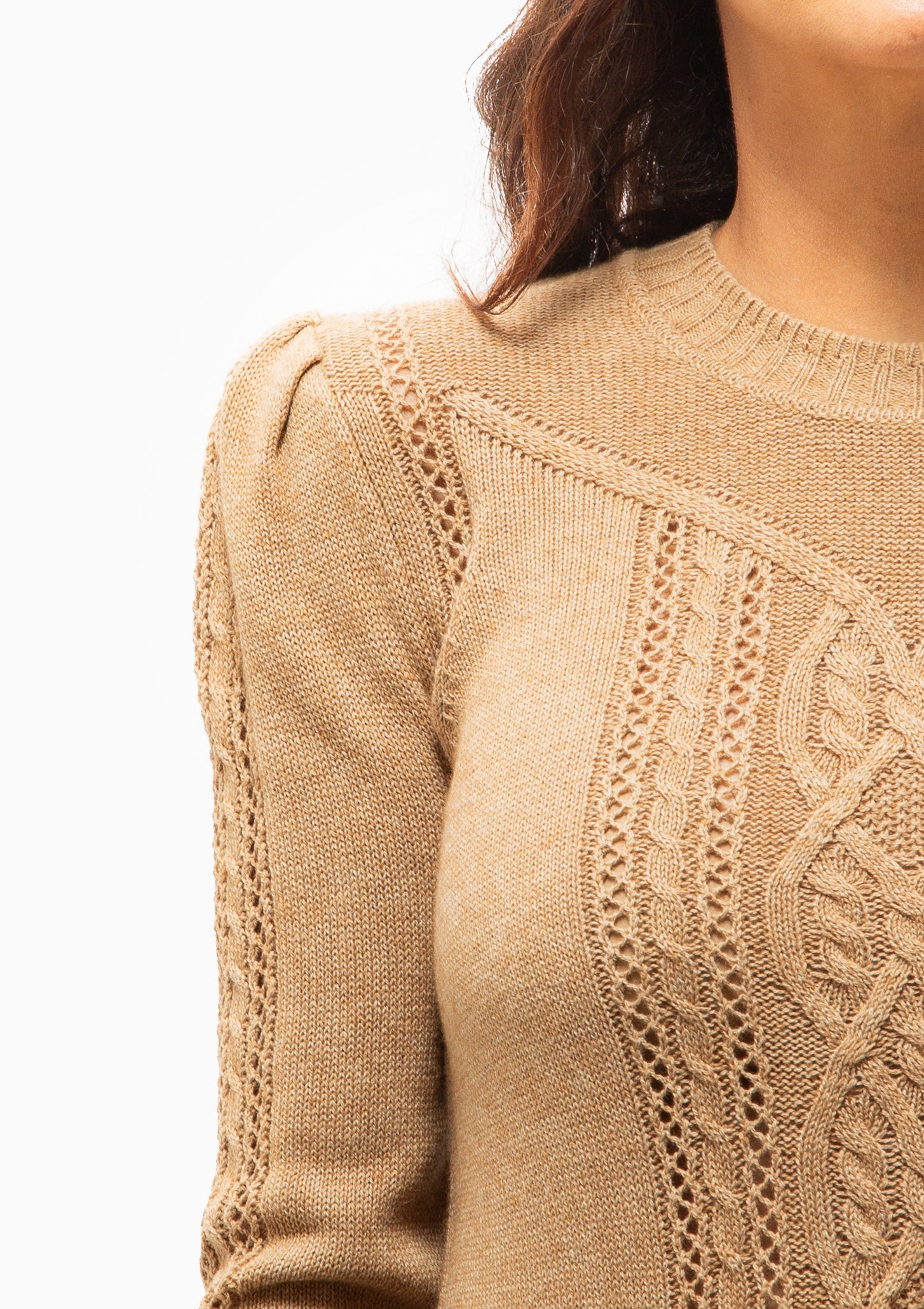 Kelia Pullover | Camel