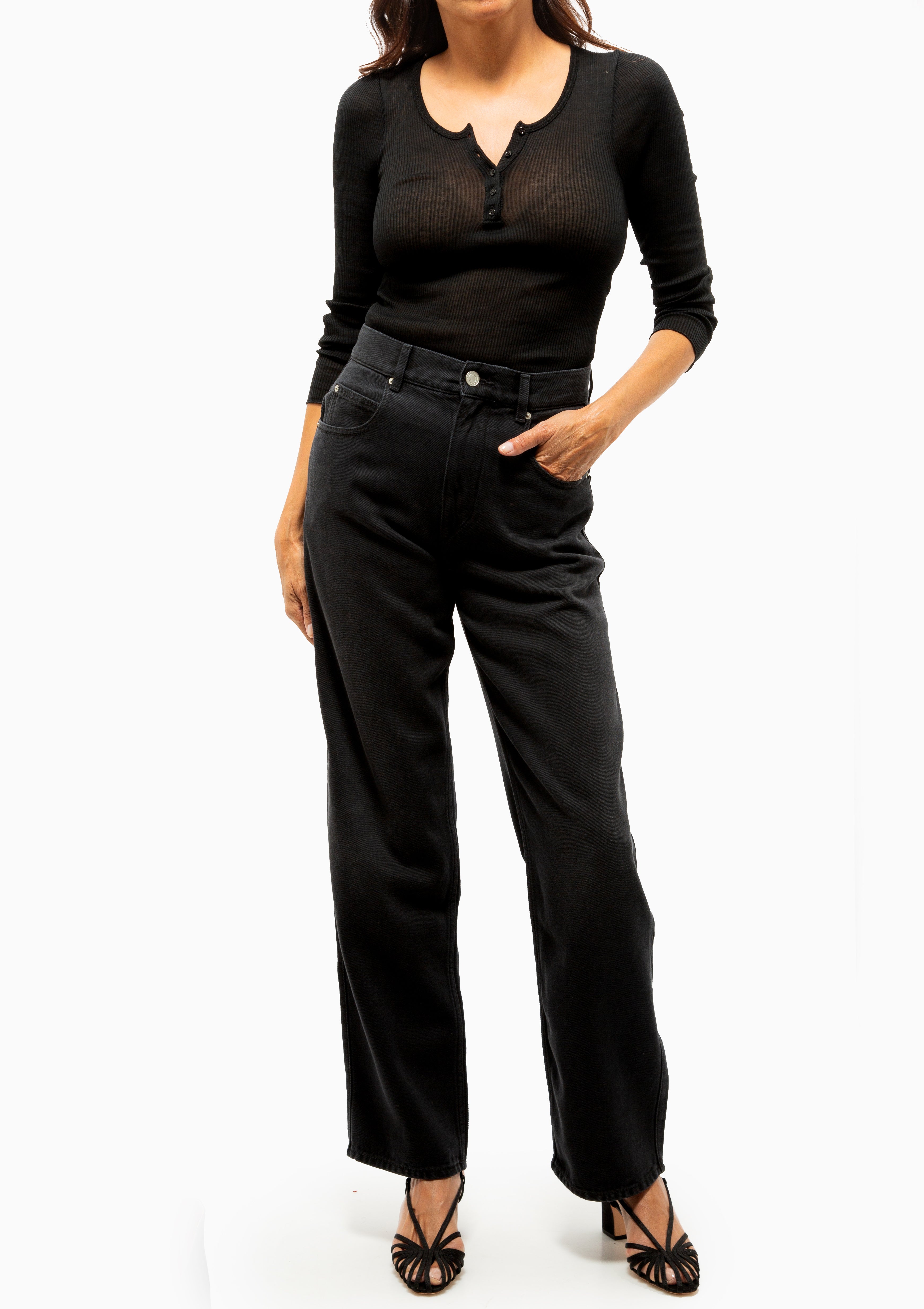 Lamylic T-Shirt | Black