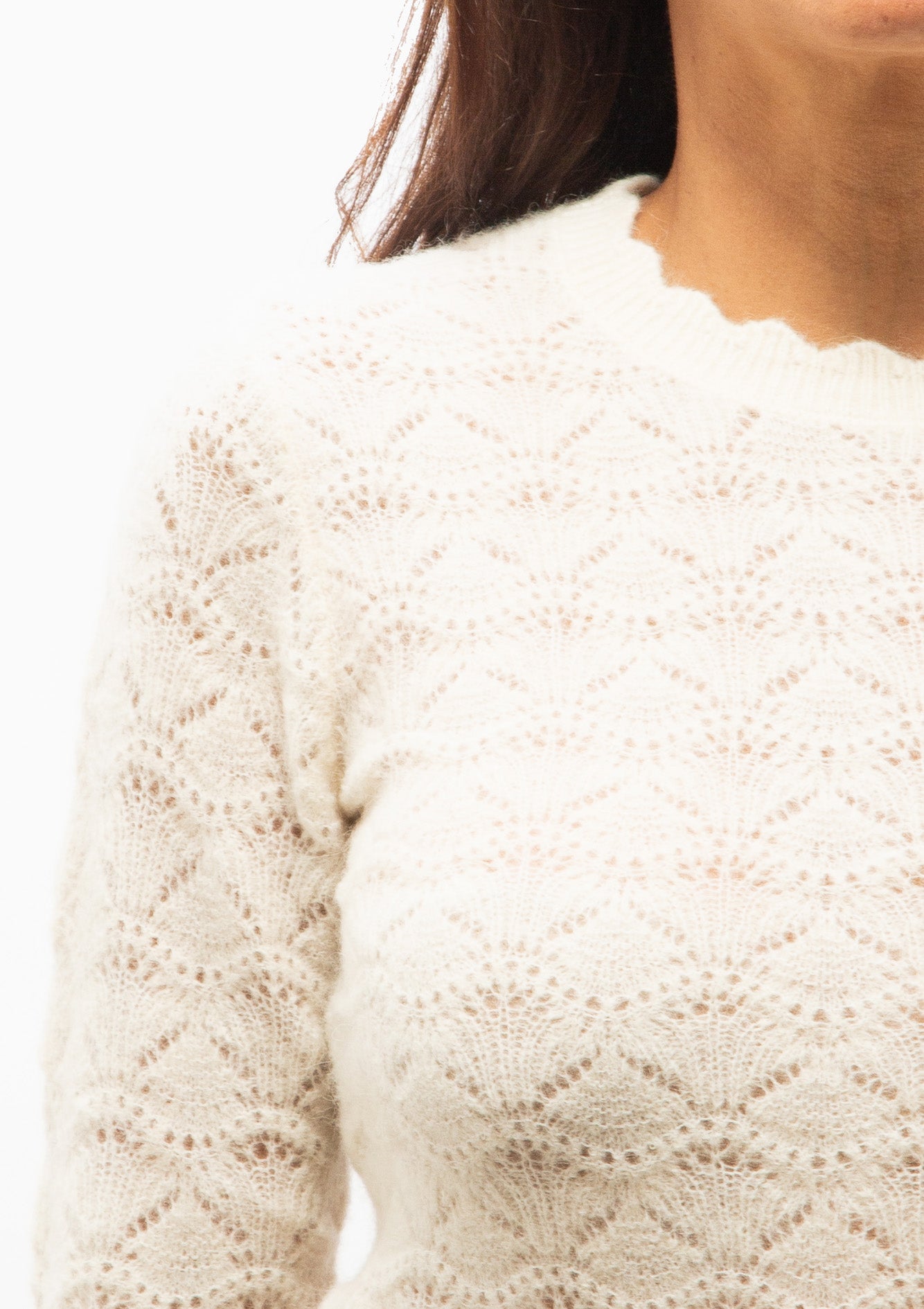 Leonette Sweater | Ecru