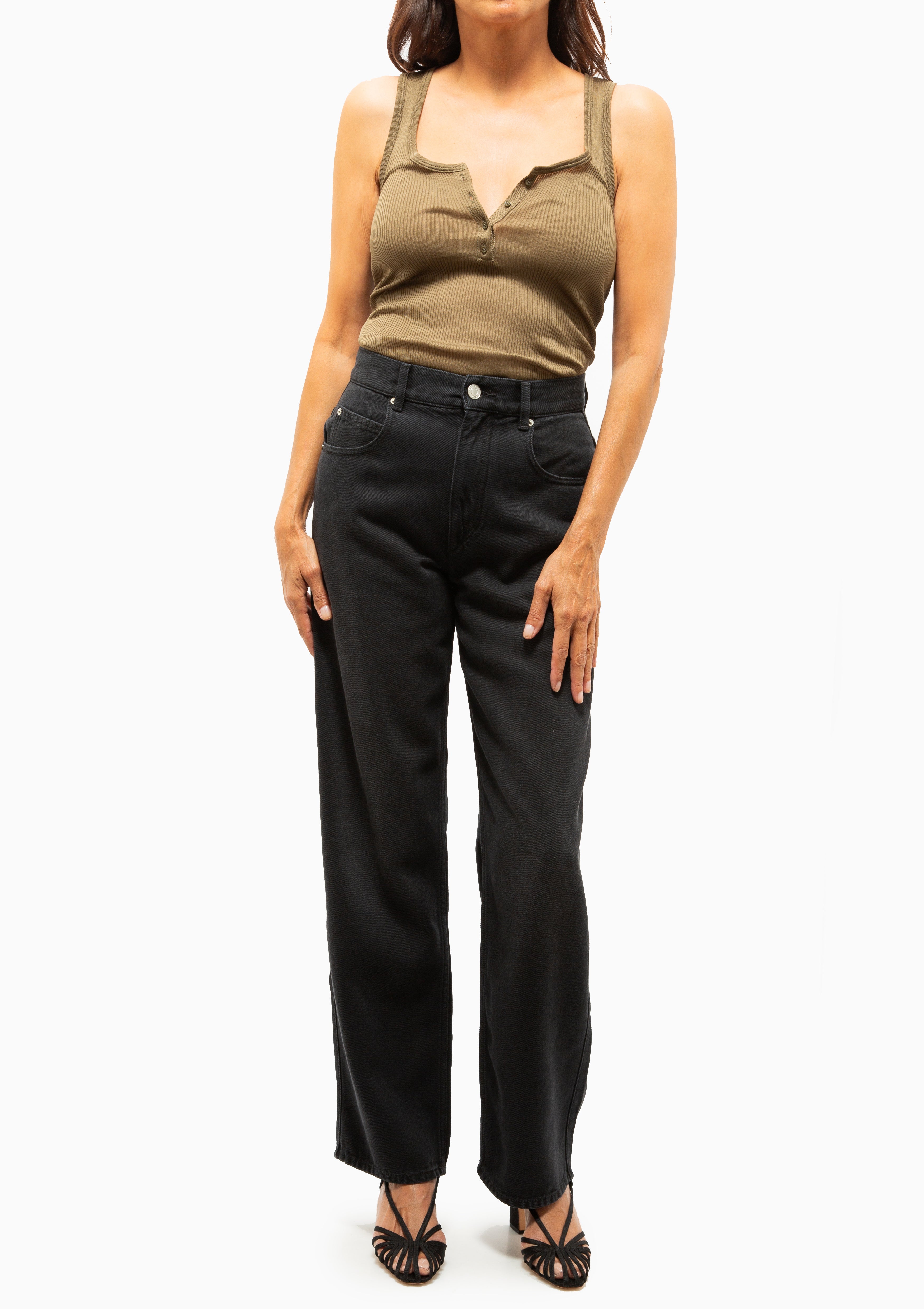 Louisali Tank | Khaki