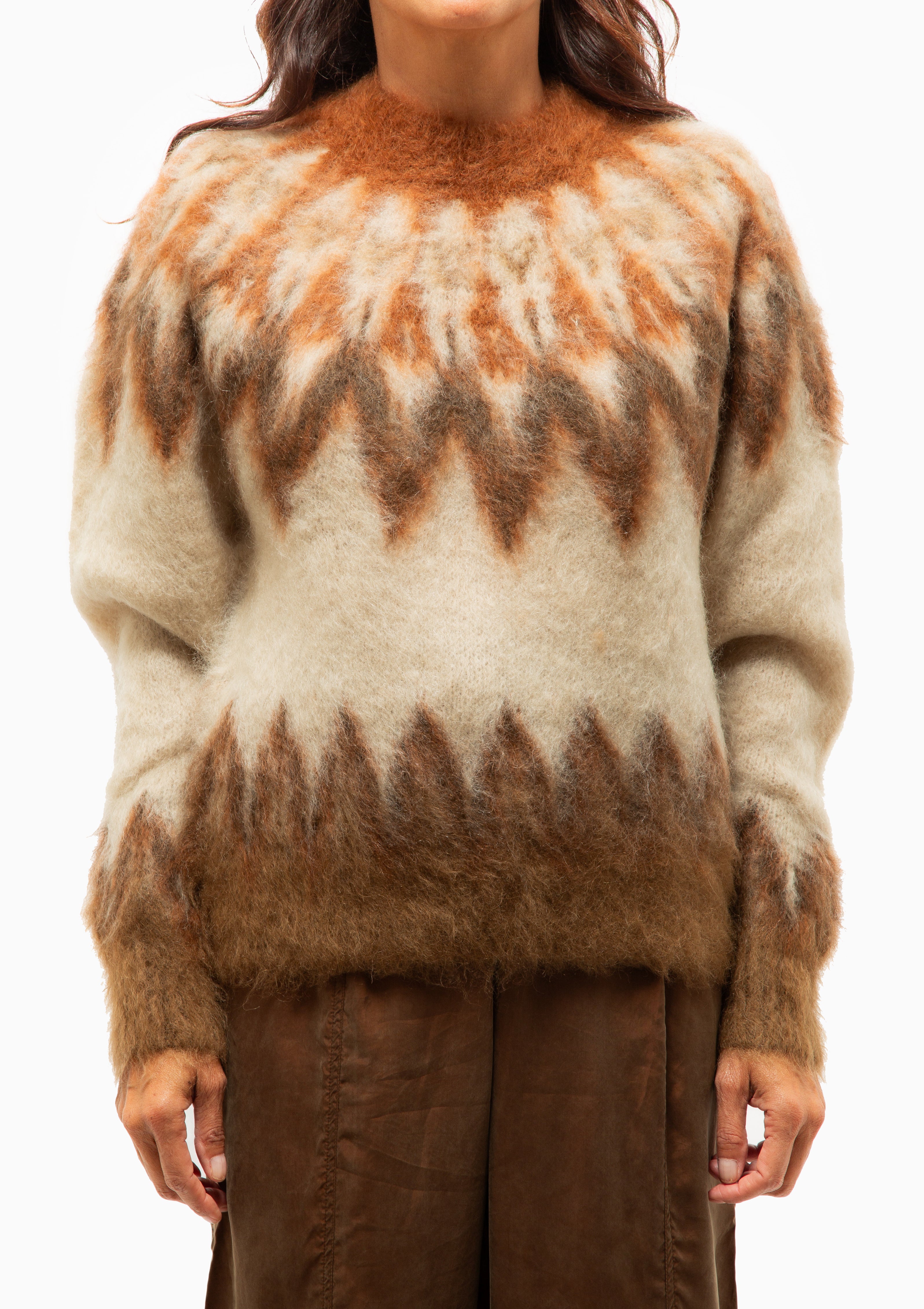 Natania Pullover | Rust