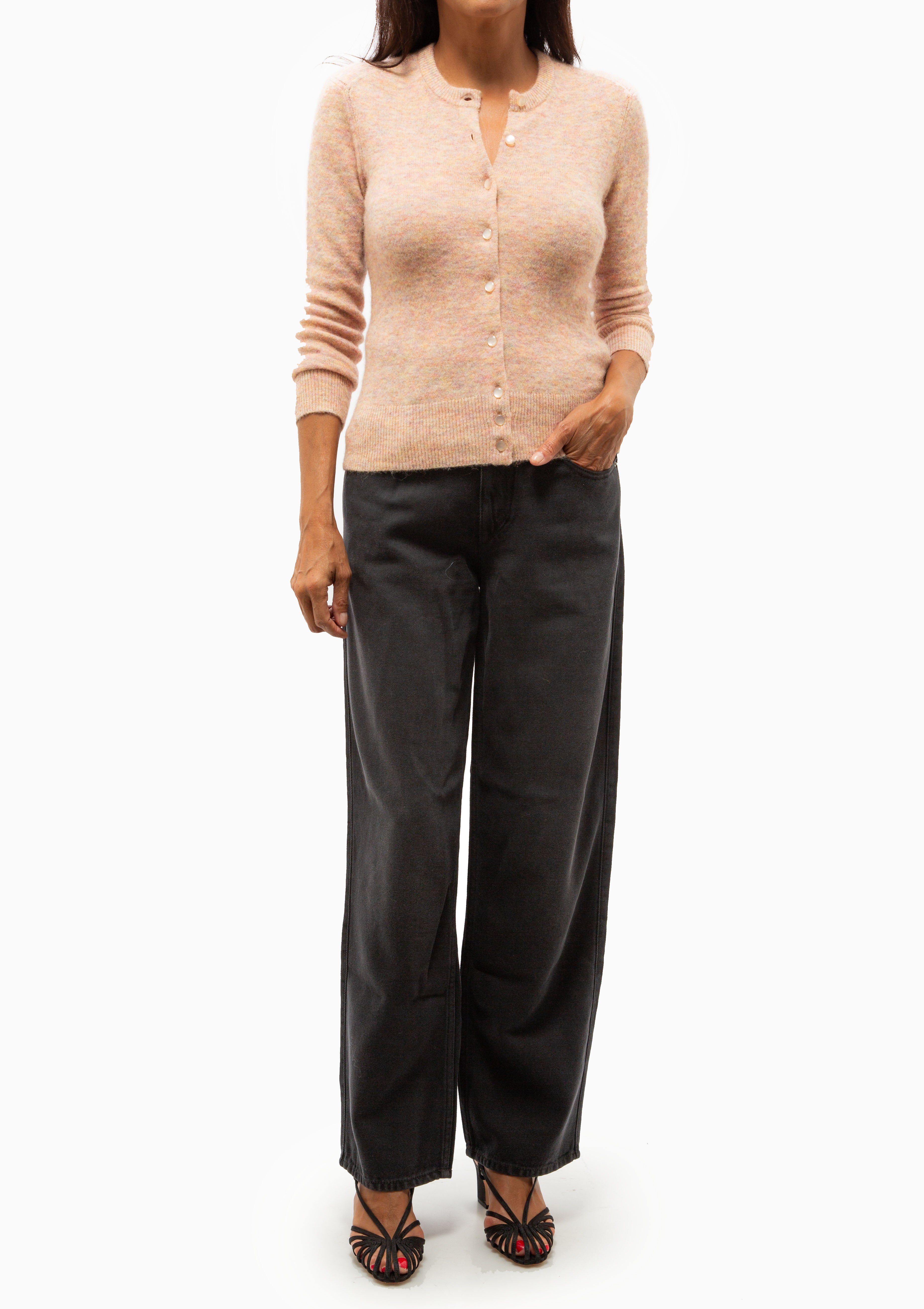 Odie Cardigan | Multi Beige