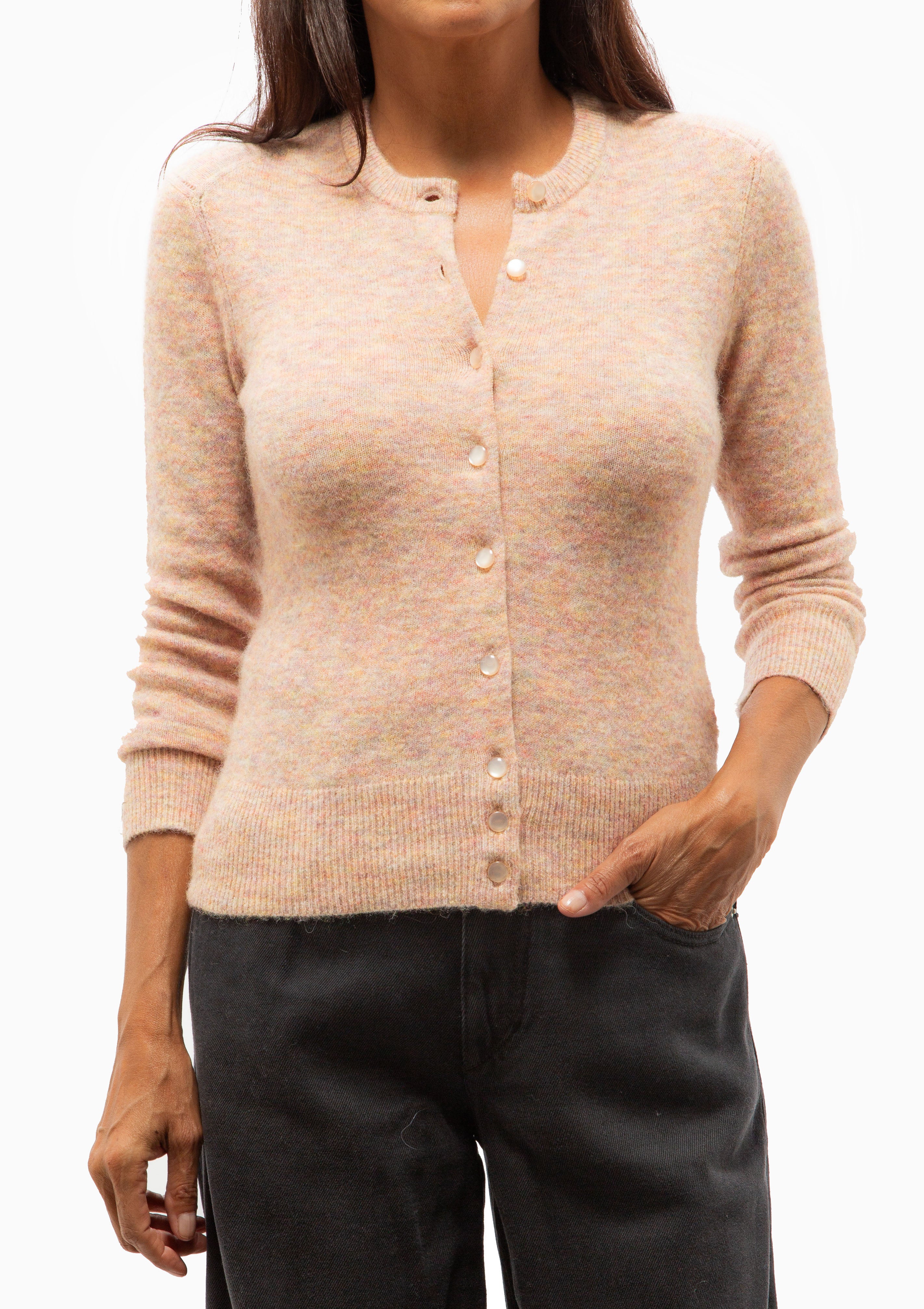 Odie Cardigan | Multi Beige