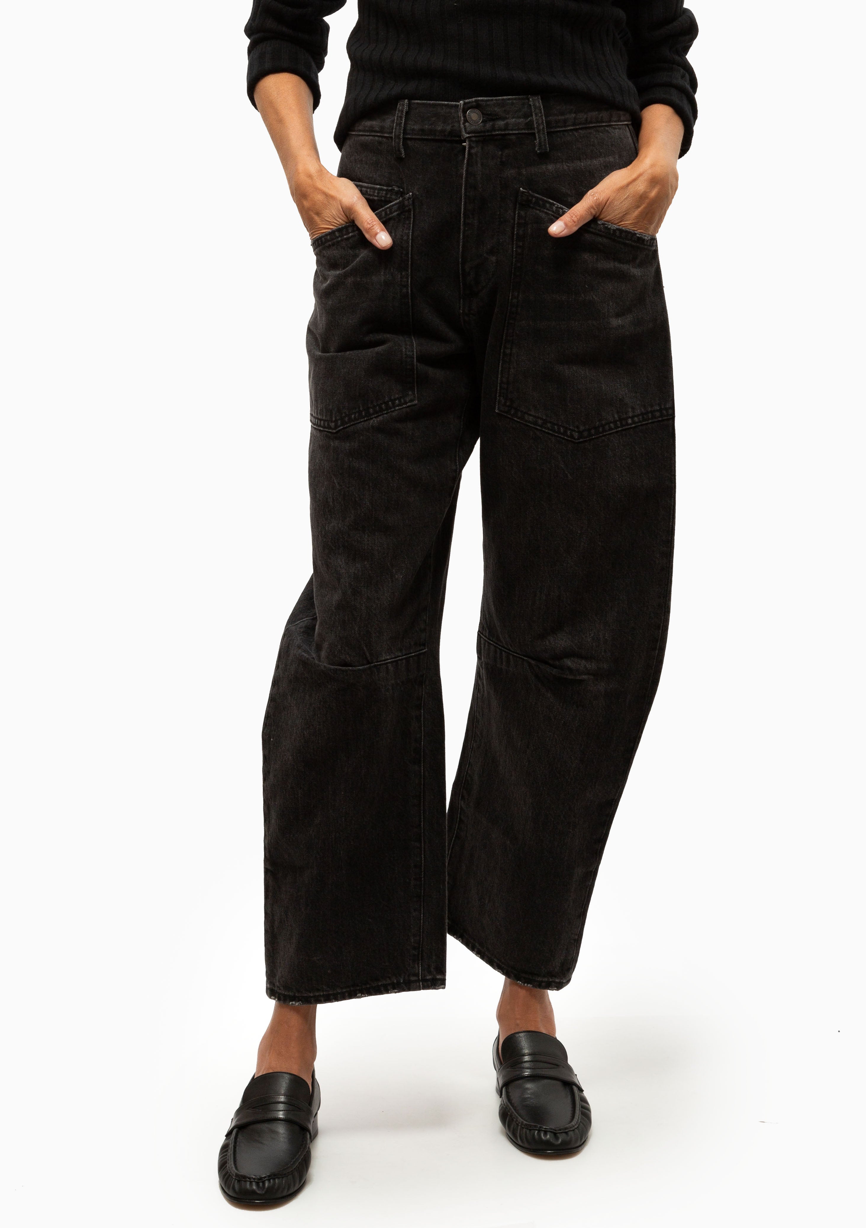 Shon Jean | Stone Black Wash