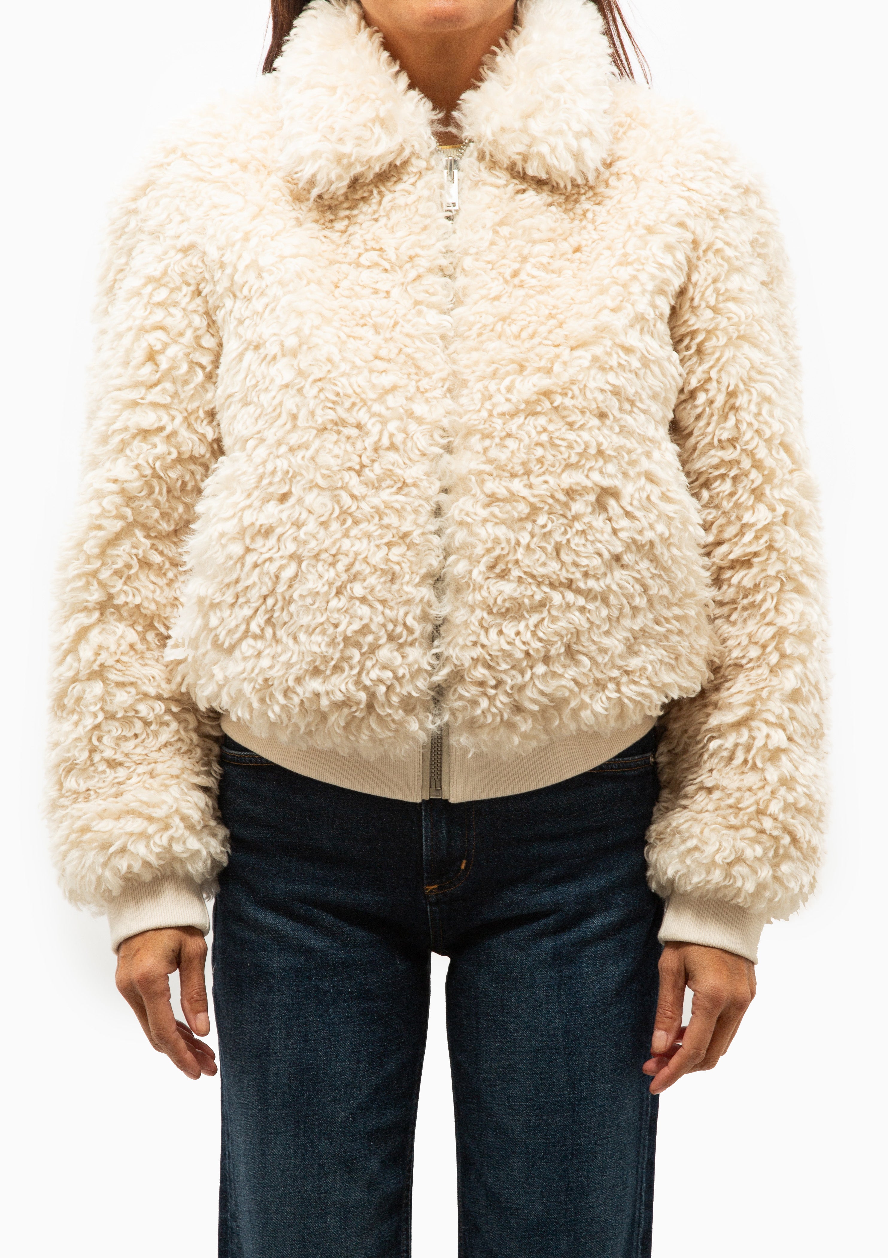 Tayma Coat | Ecru