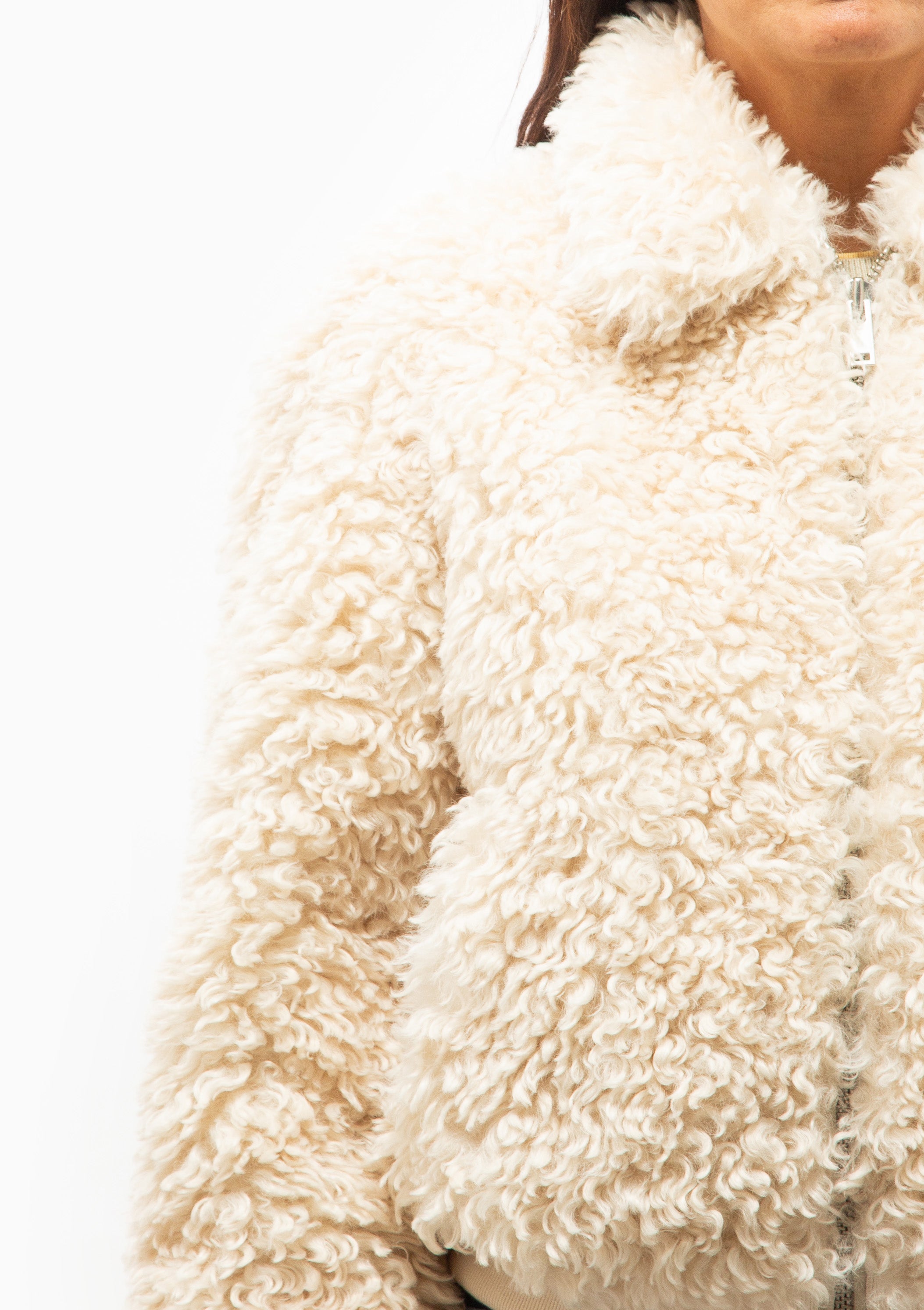 Tayma Coat | Ecru