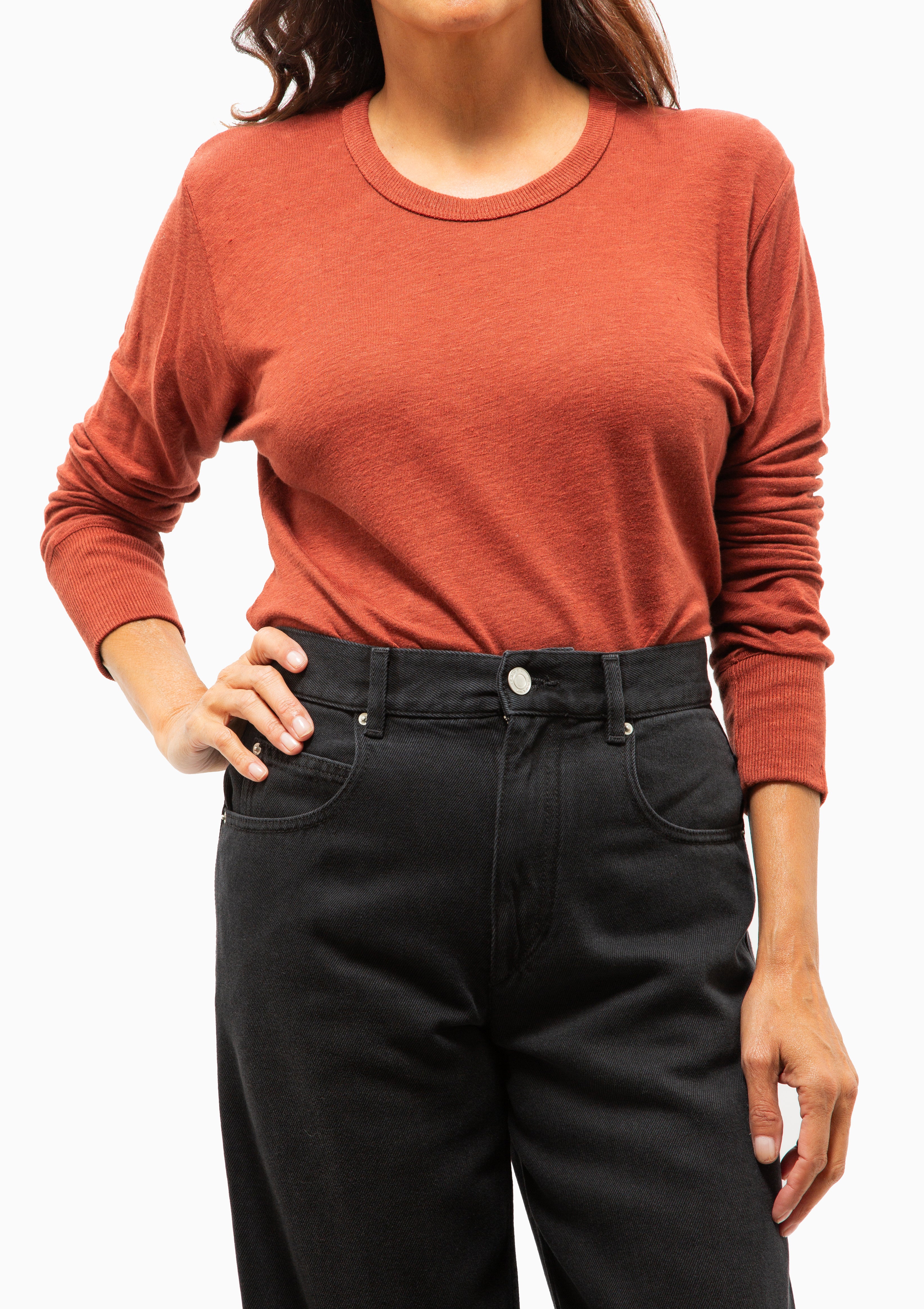 Zeline T-Shirt | Dark Rust