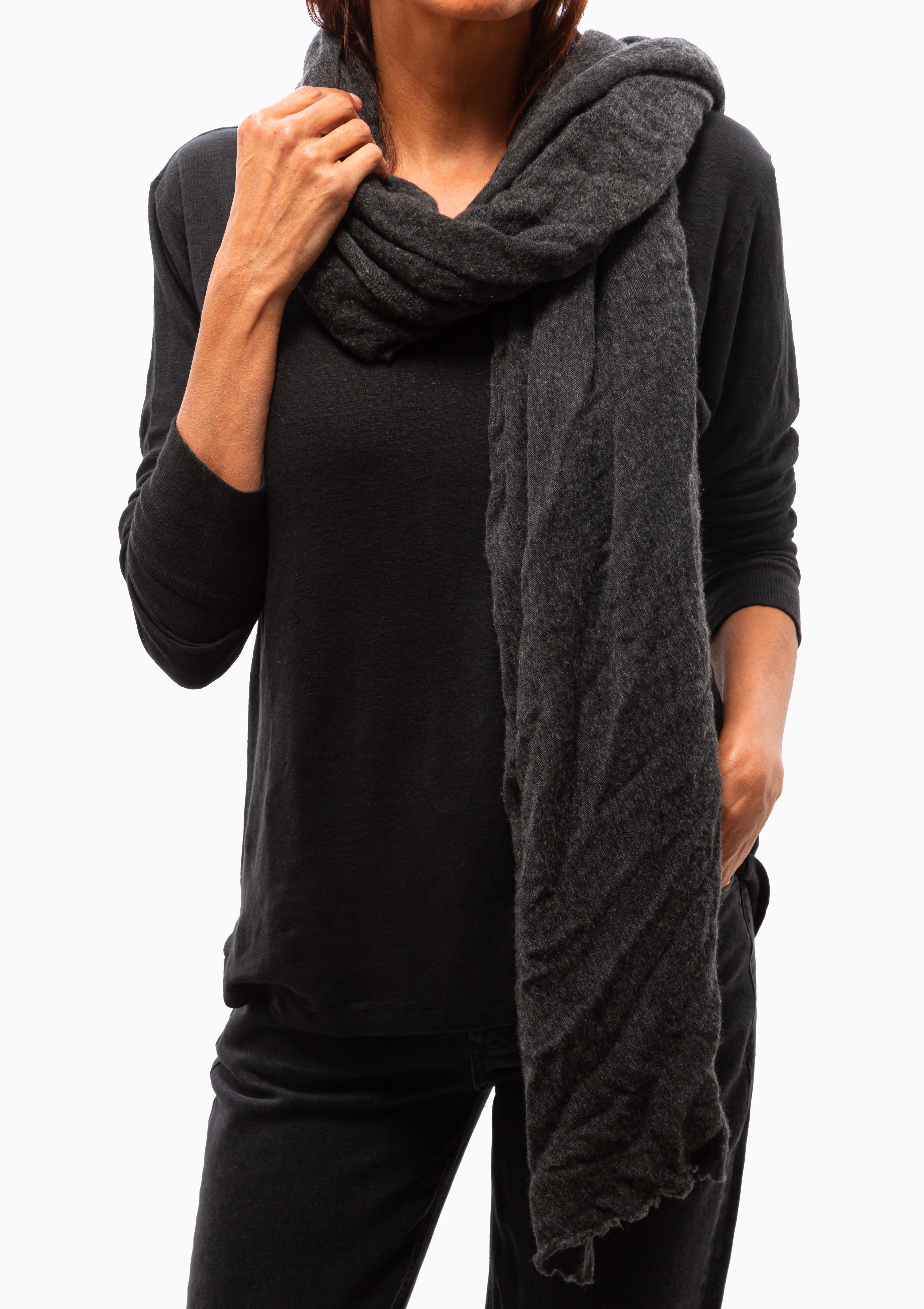 Zephyr Scarf | Anthracite