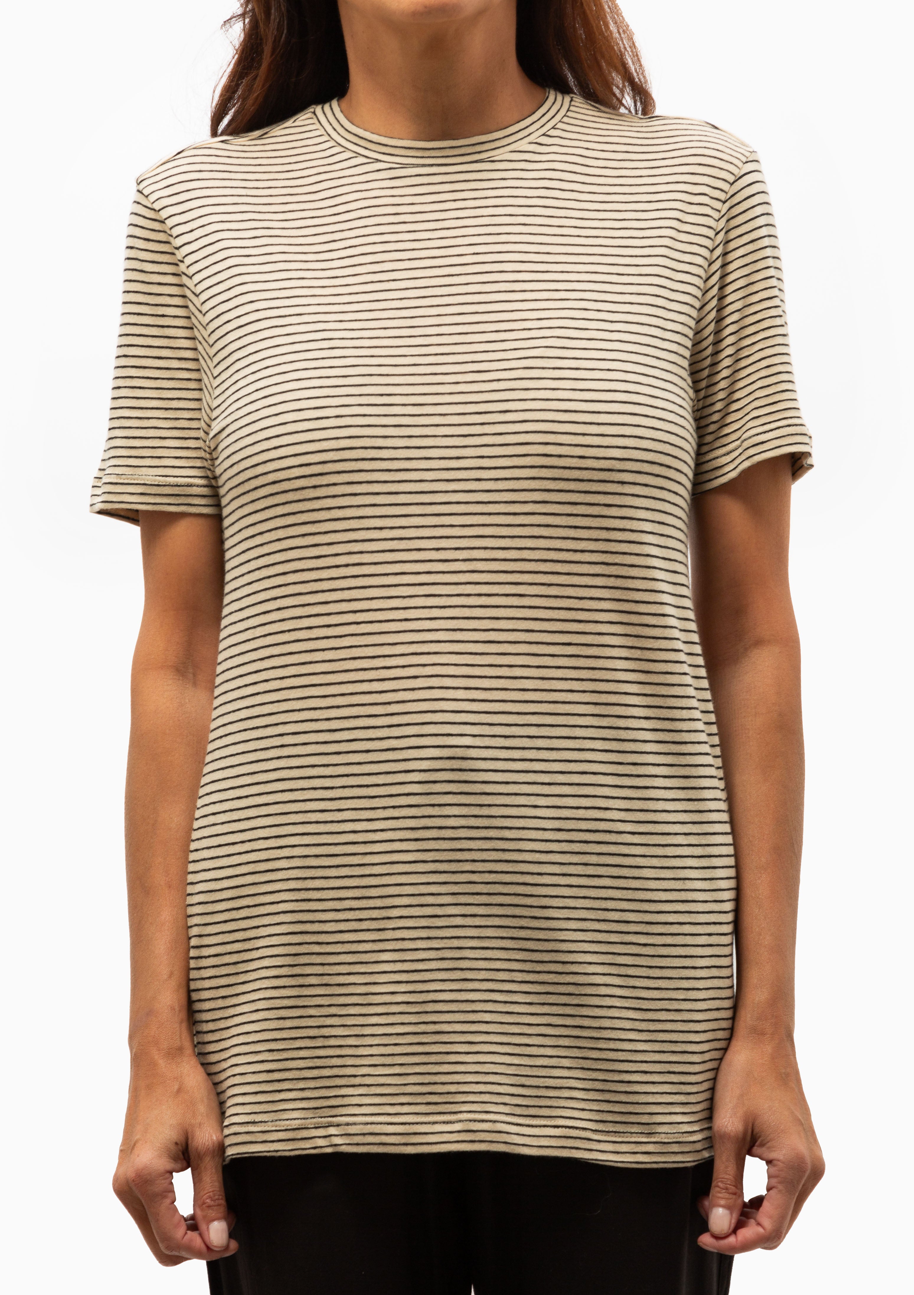 Zewel T-Shirt | Black/Beige