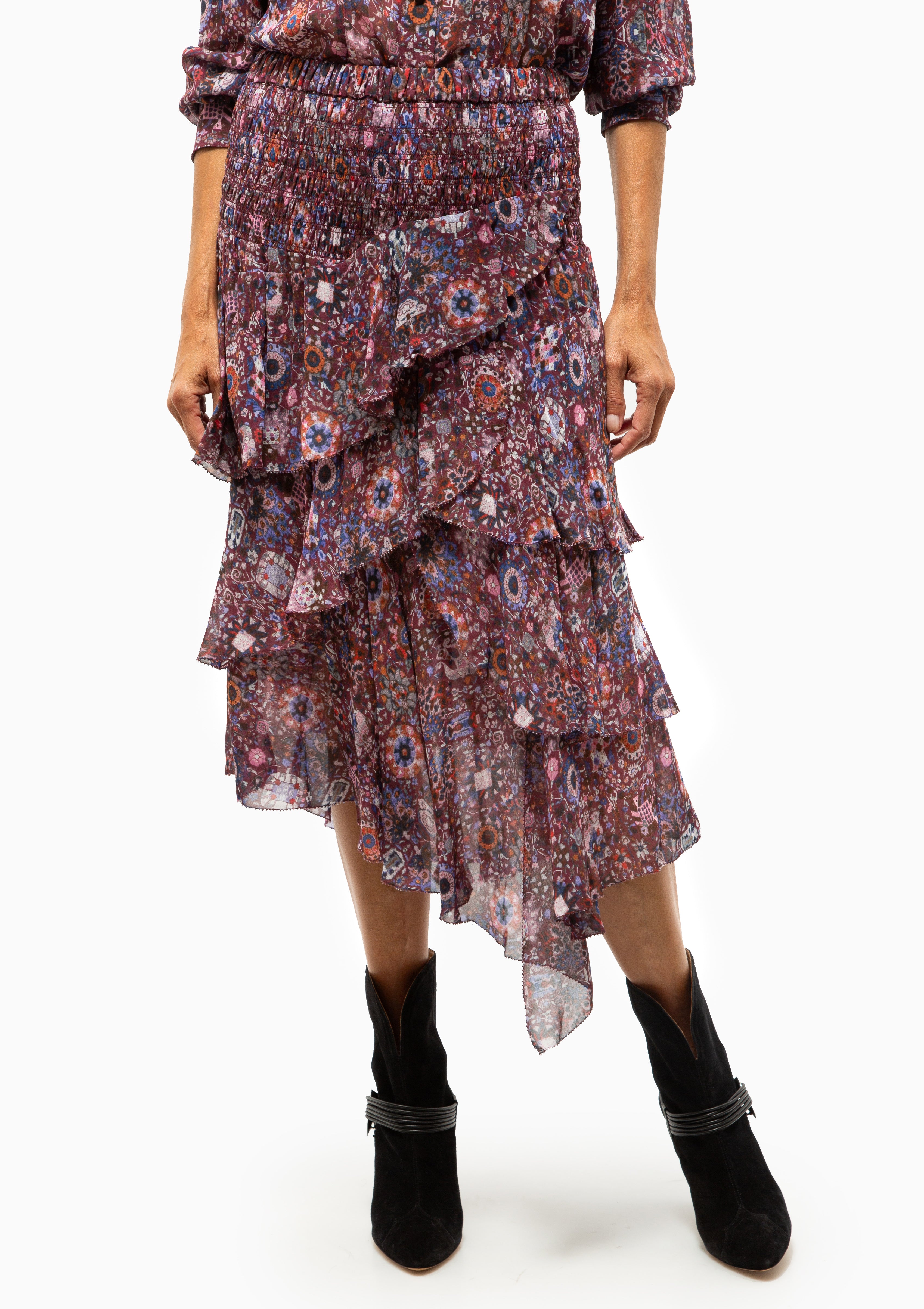 Brigitte Skirt | Plum