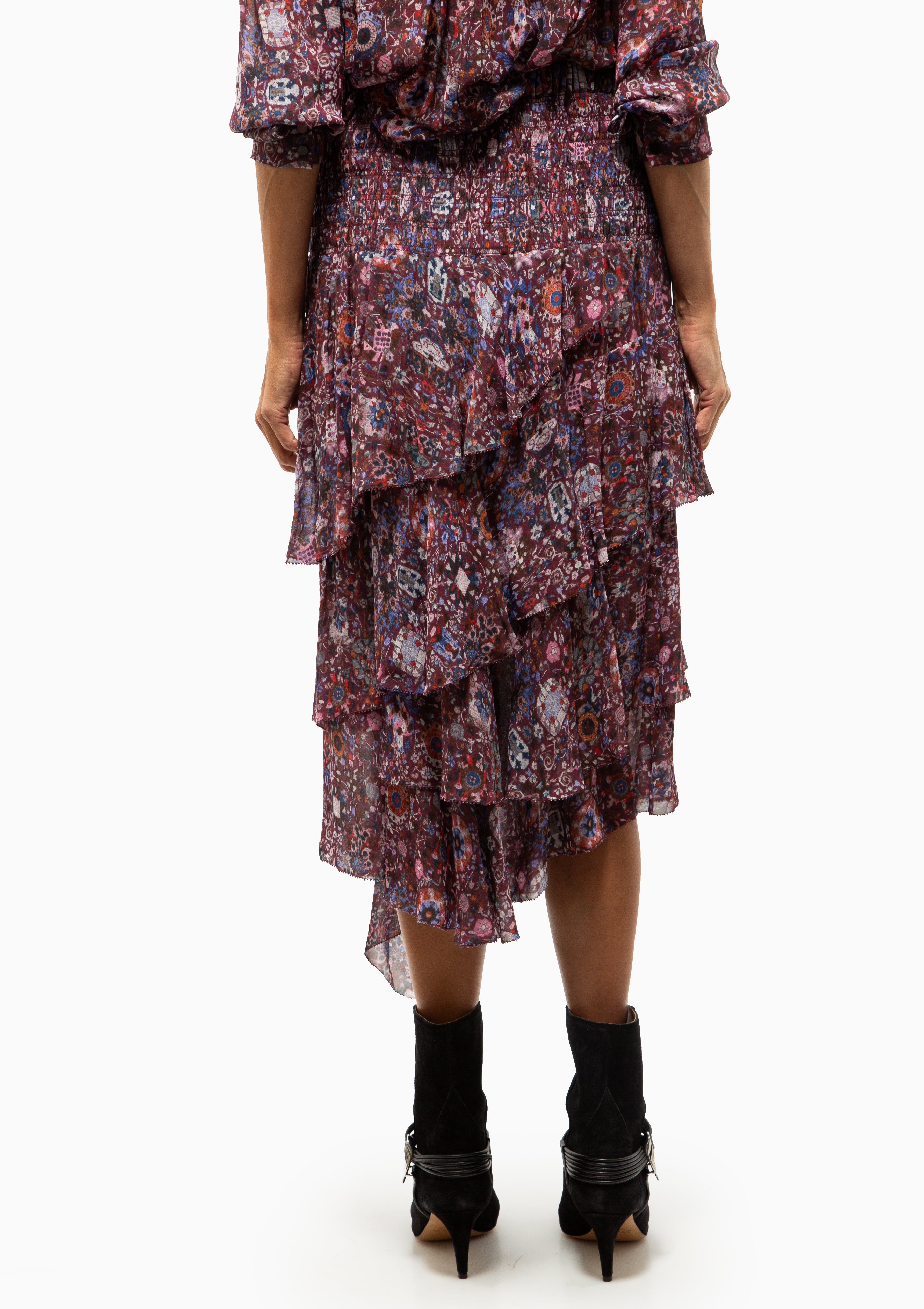 Brigitte Skirt | Plum