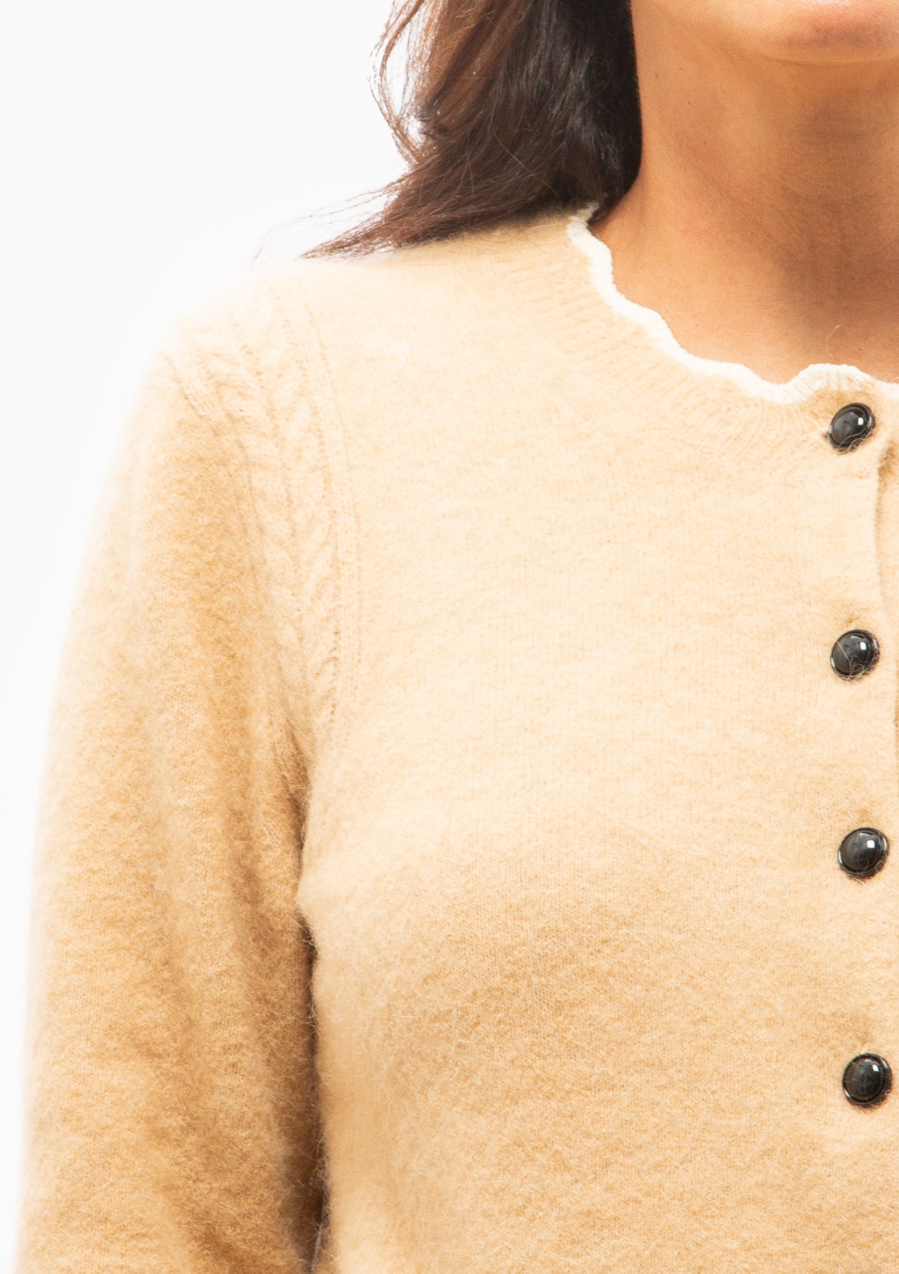 Naia Cardigan | Camel