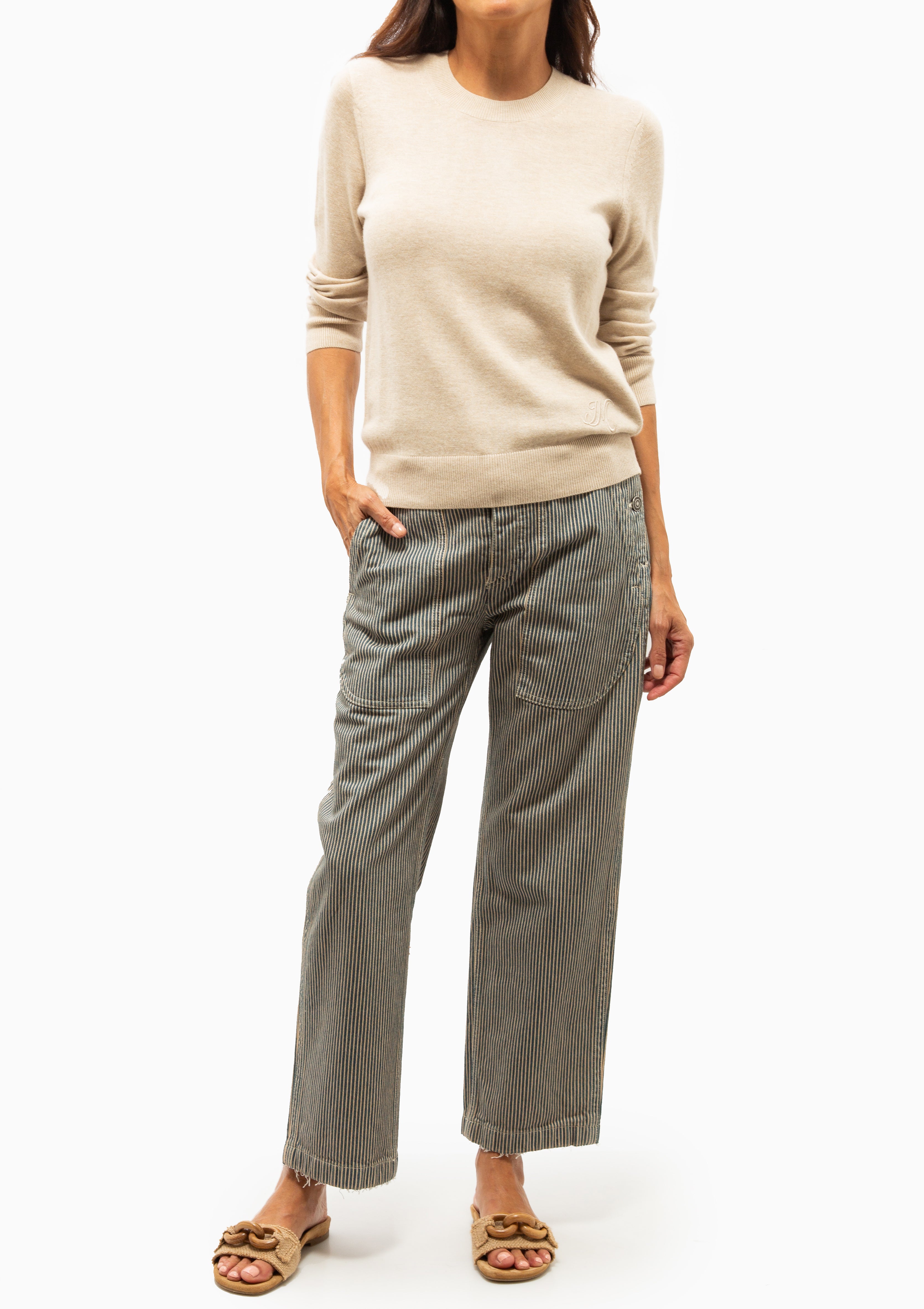 Joy Pullover | Beige