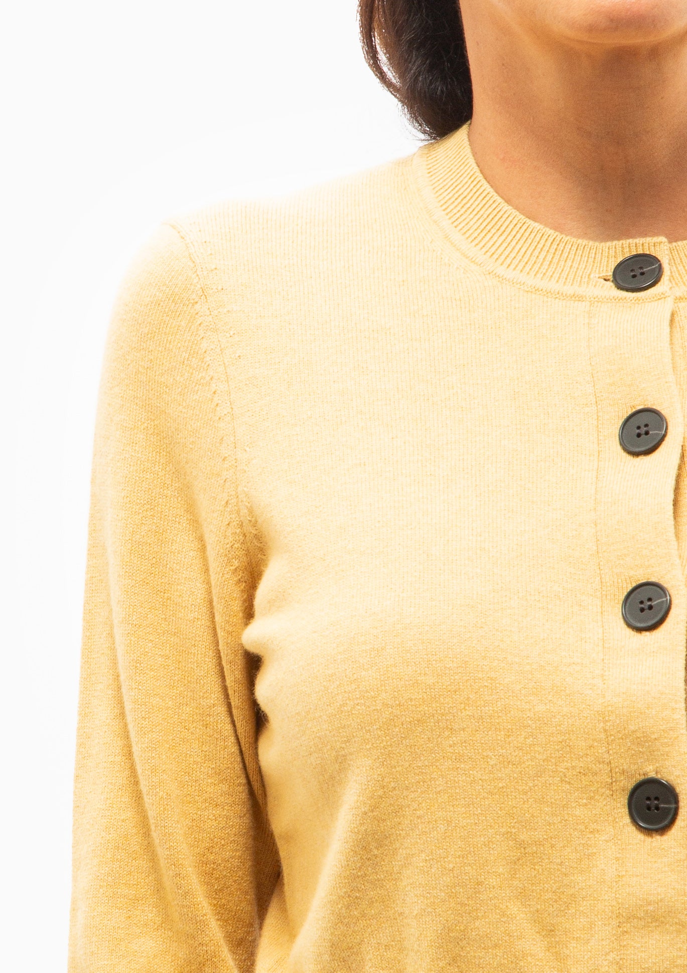 Newton Cardigan | Mustard
