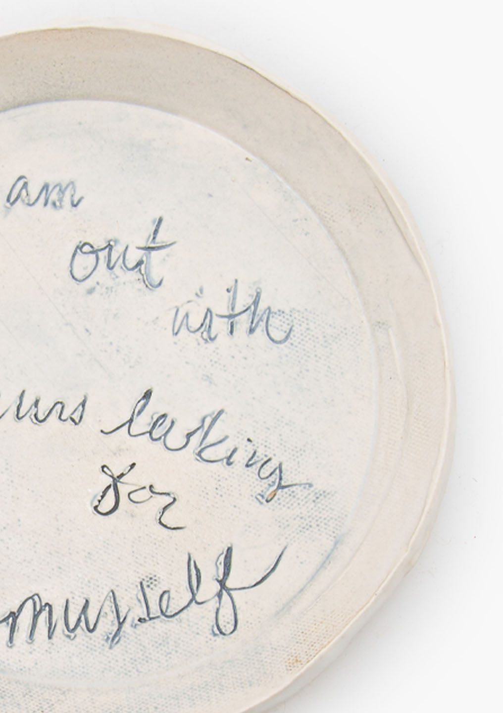 Voluntas Plate | Emily Dickenson Quote