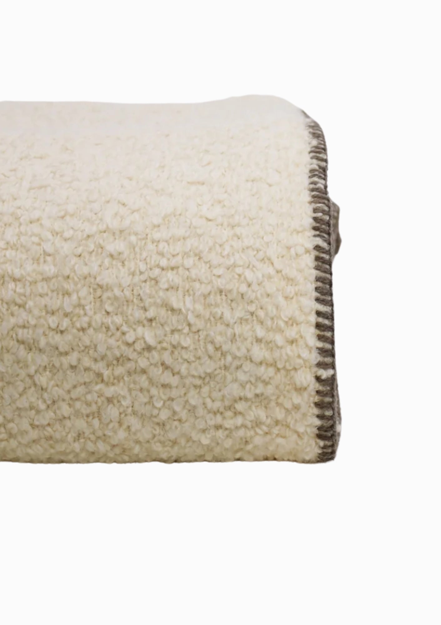 Kahlo Throw, Cream | 78" x 59"