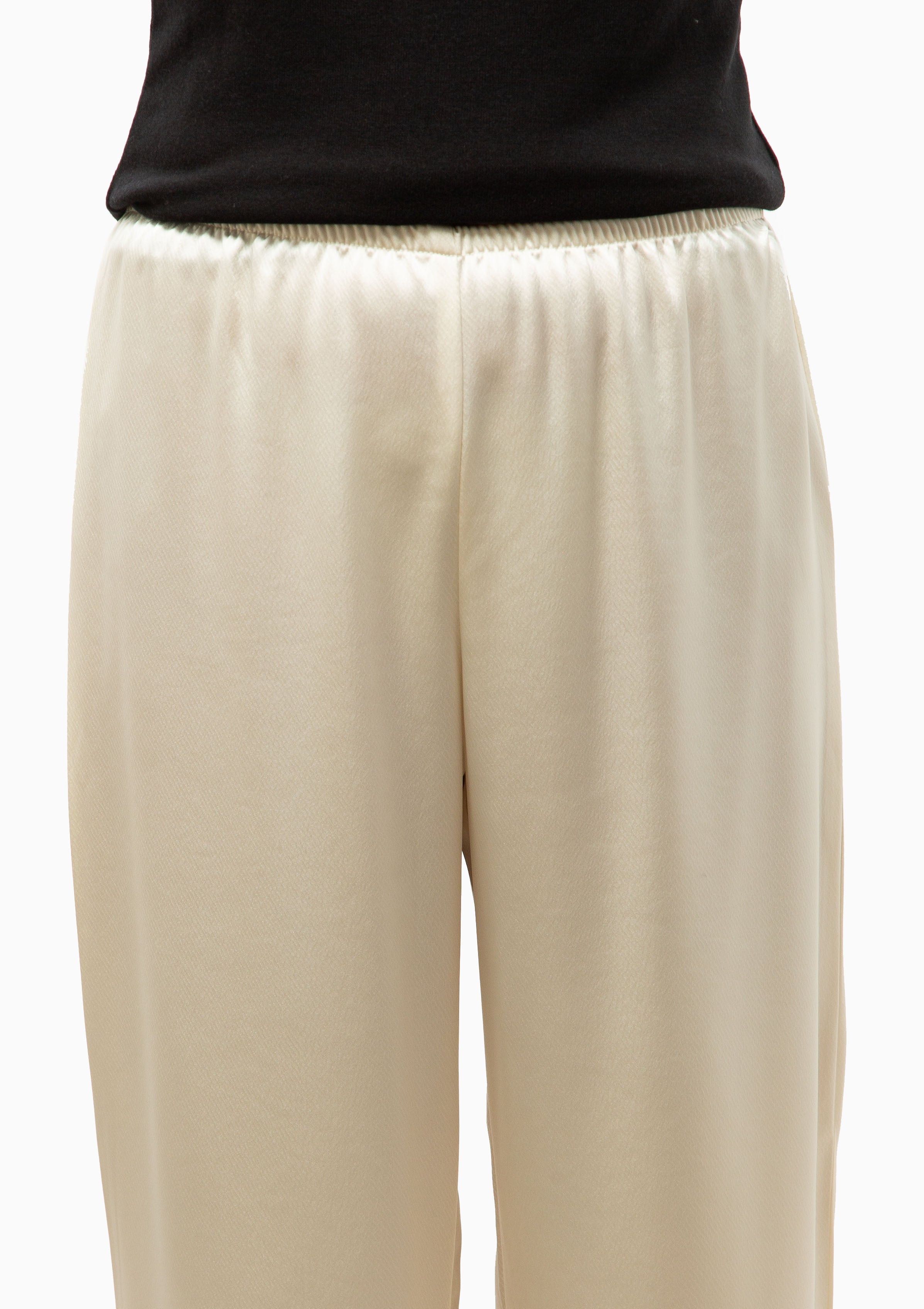 Barb Wide Leg Pant | Creme