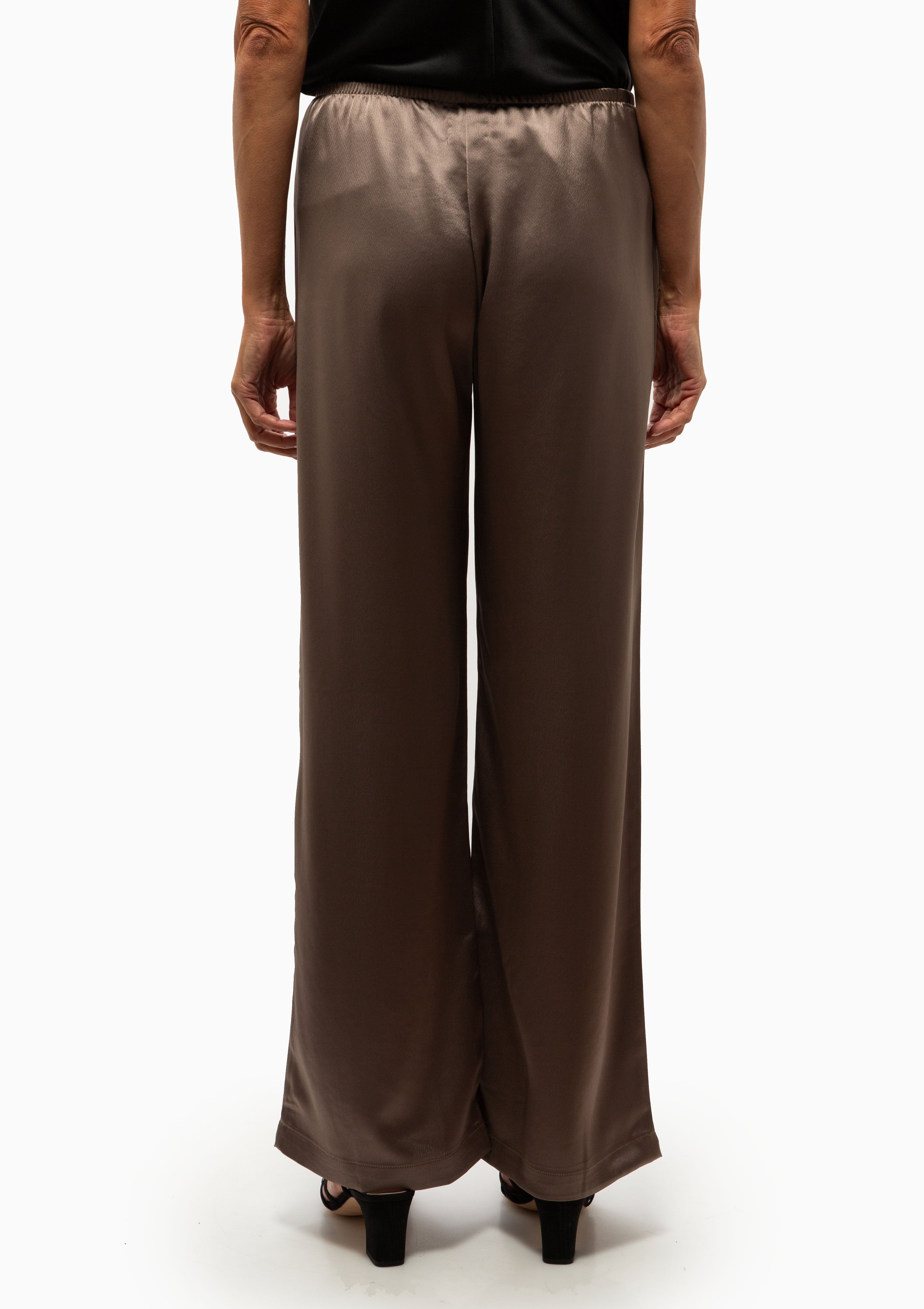 Barb Wide Leg Pant | Taupe