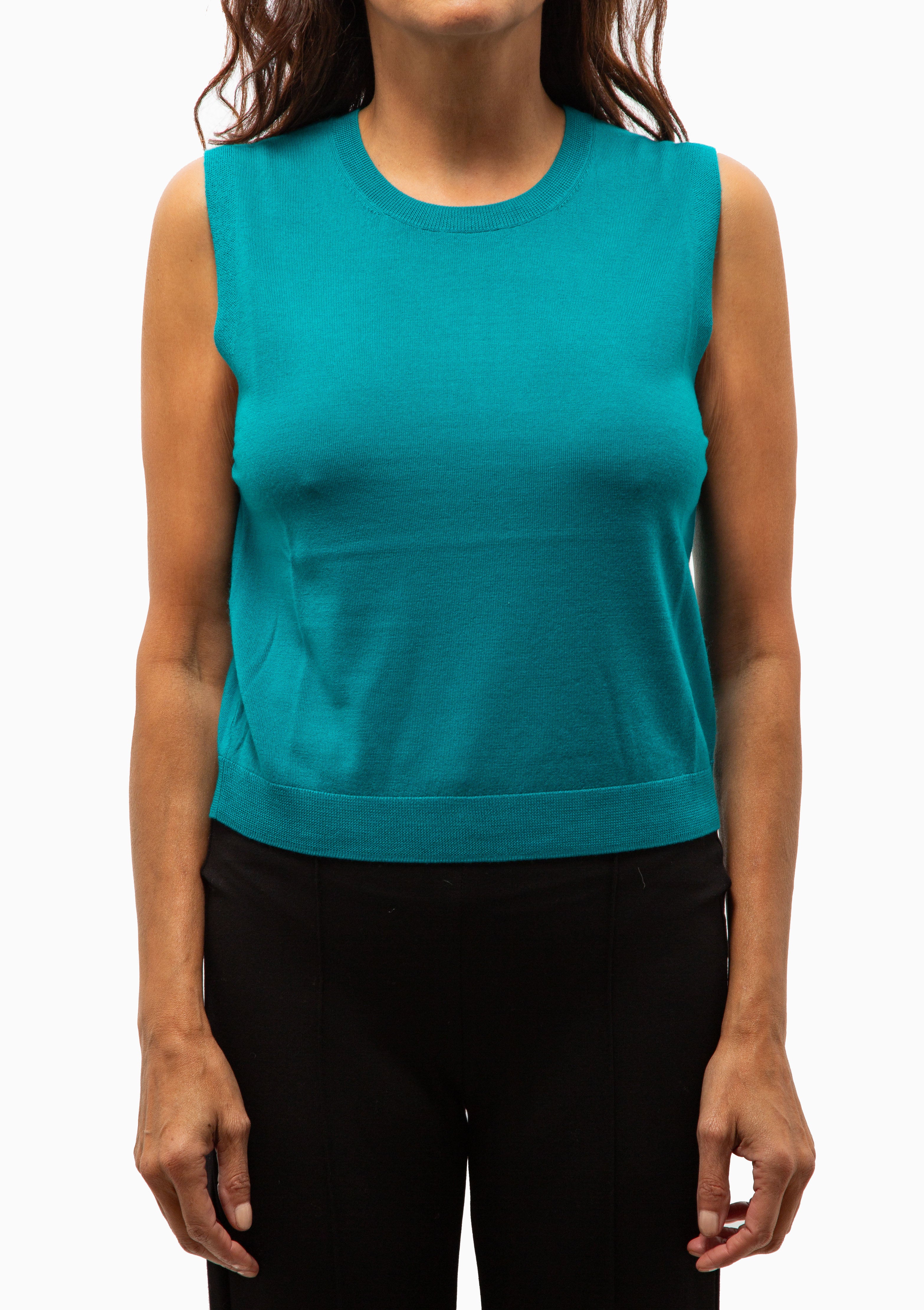 James Sleeveless Crew | Caribbean