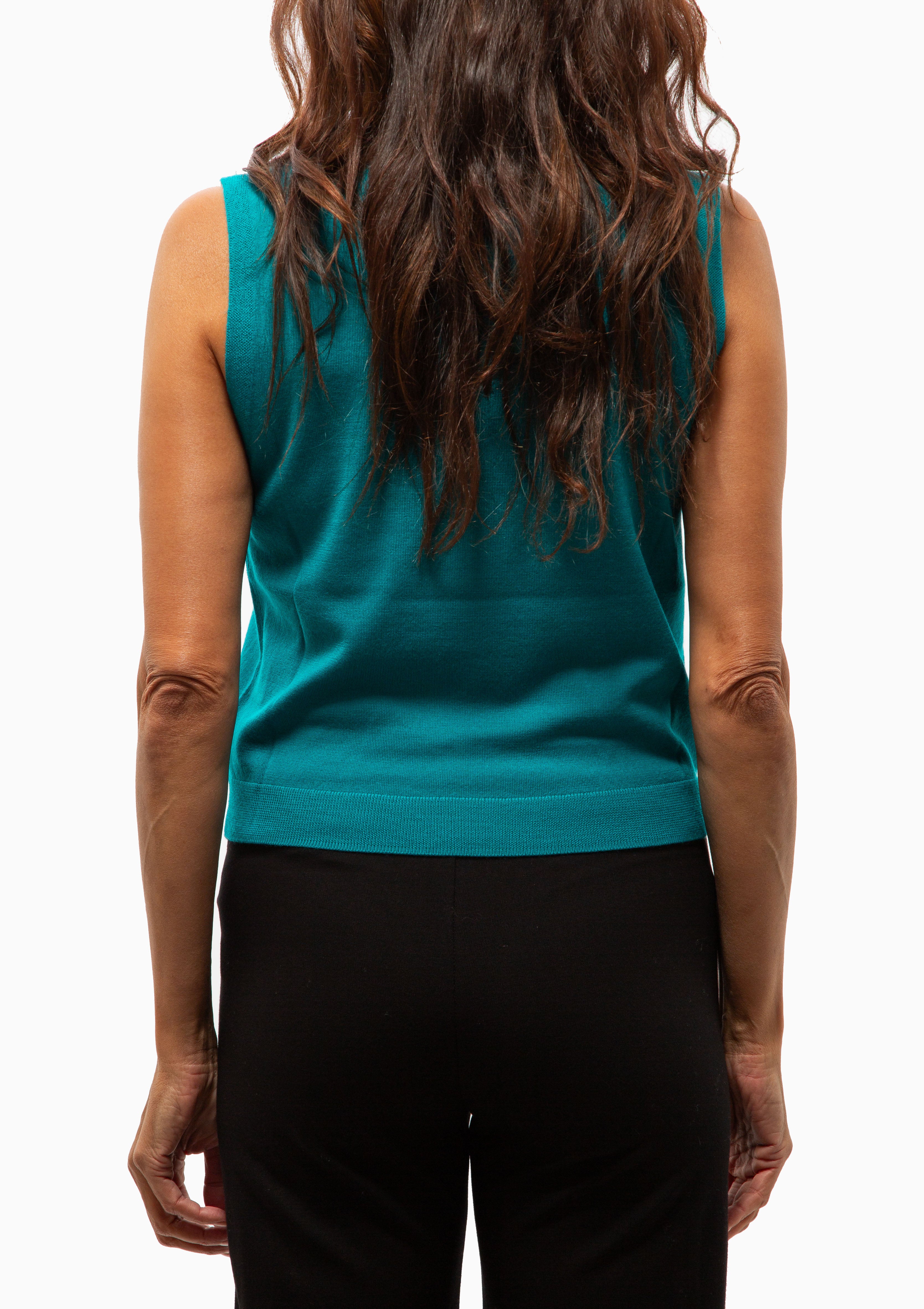 James Sleeveless Crew | Caribbean