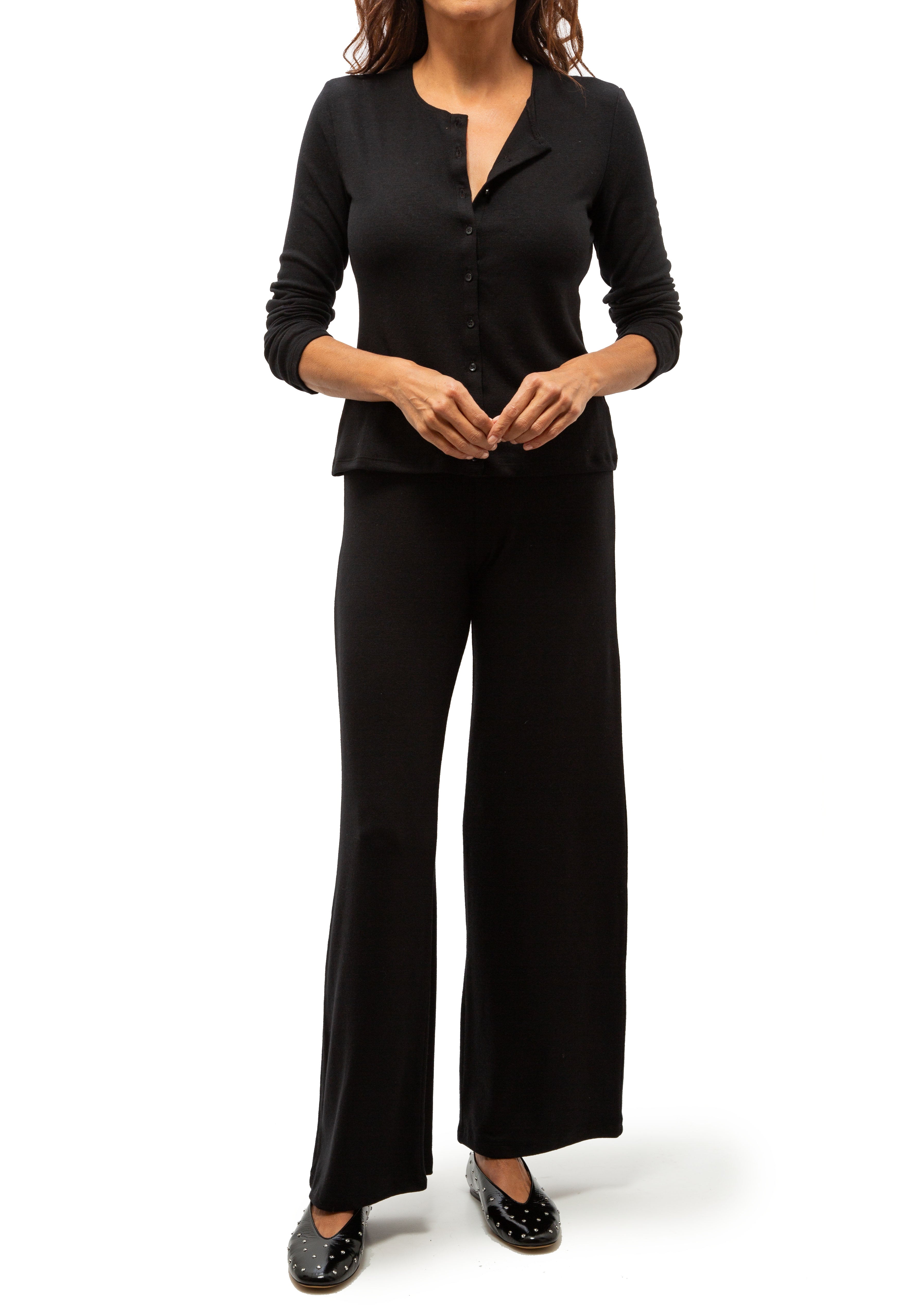 Lauren Classic Cardigan | Black