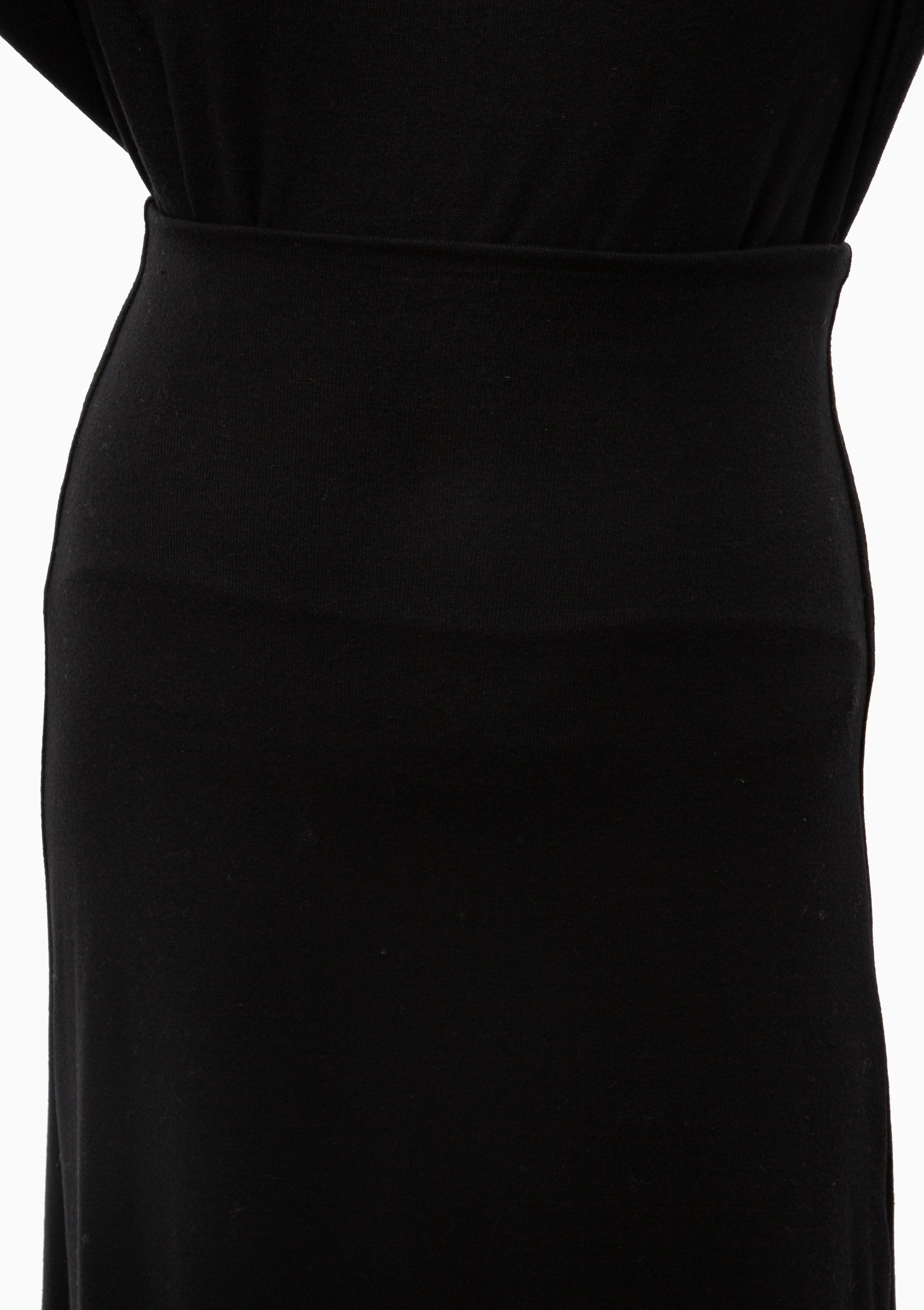 Lauren High Waist Maxi Skirt | Black
