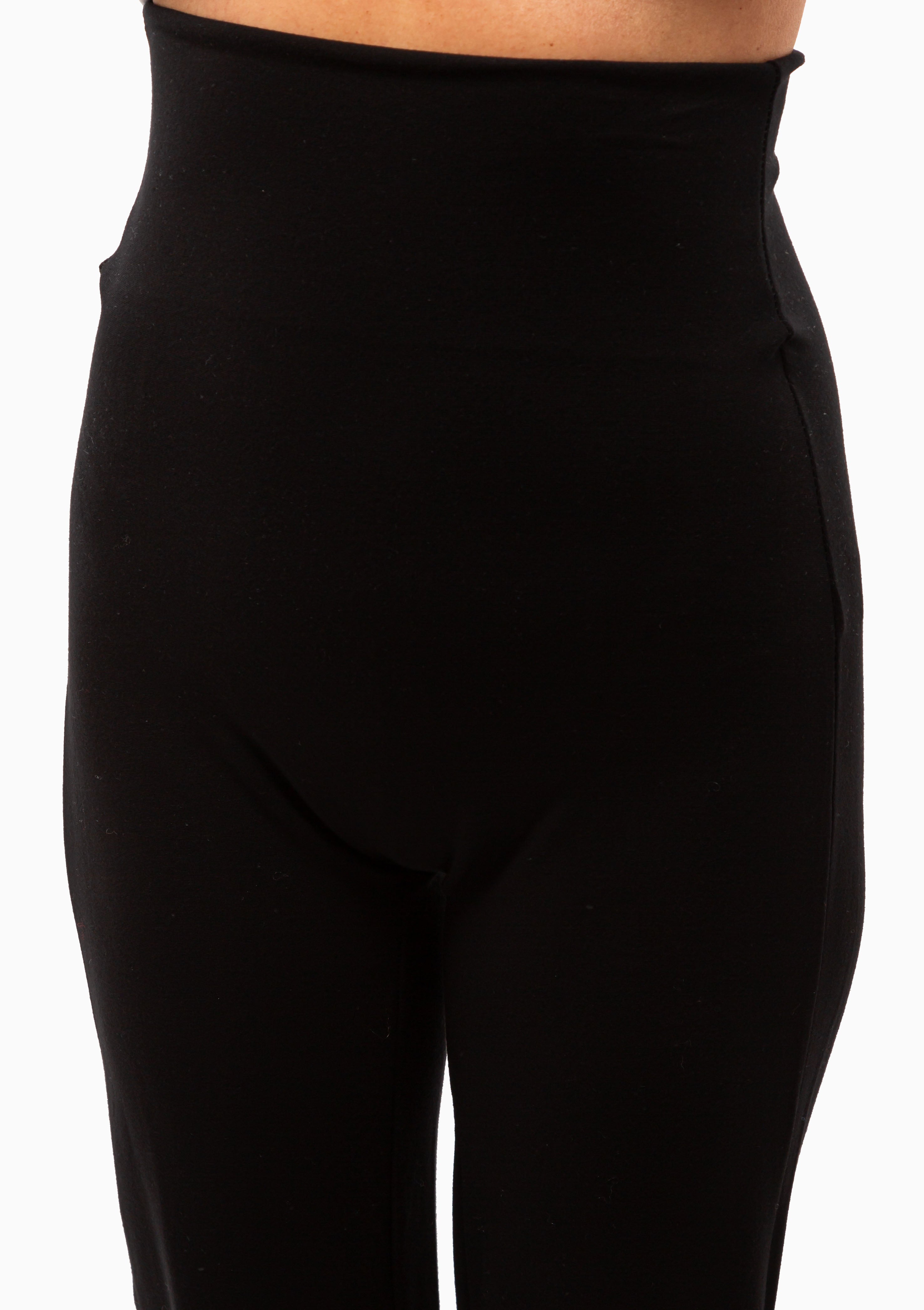 Rio High Waist Straight Pant II | Black