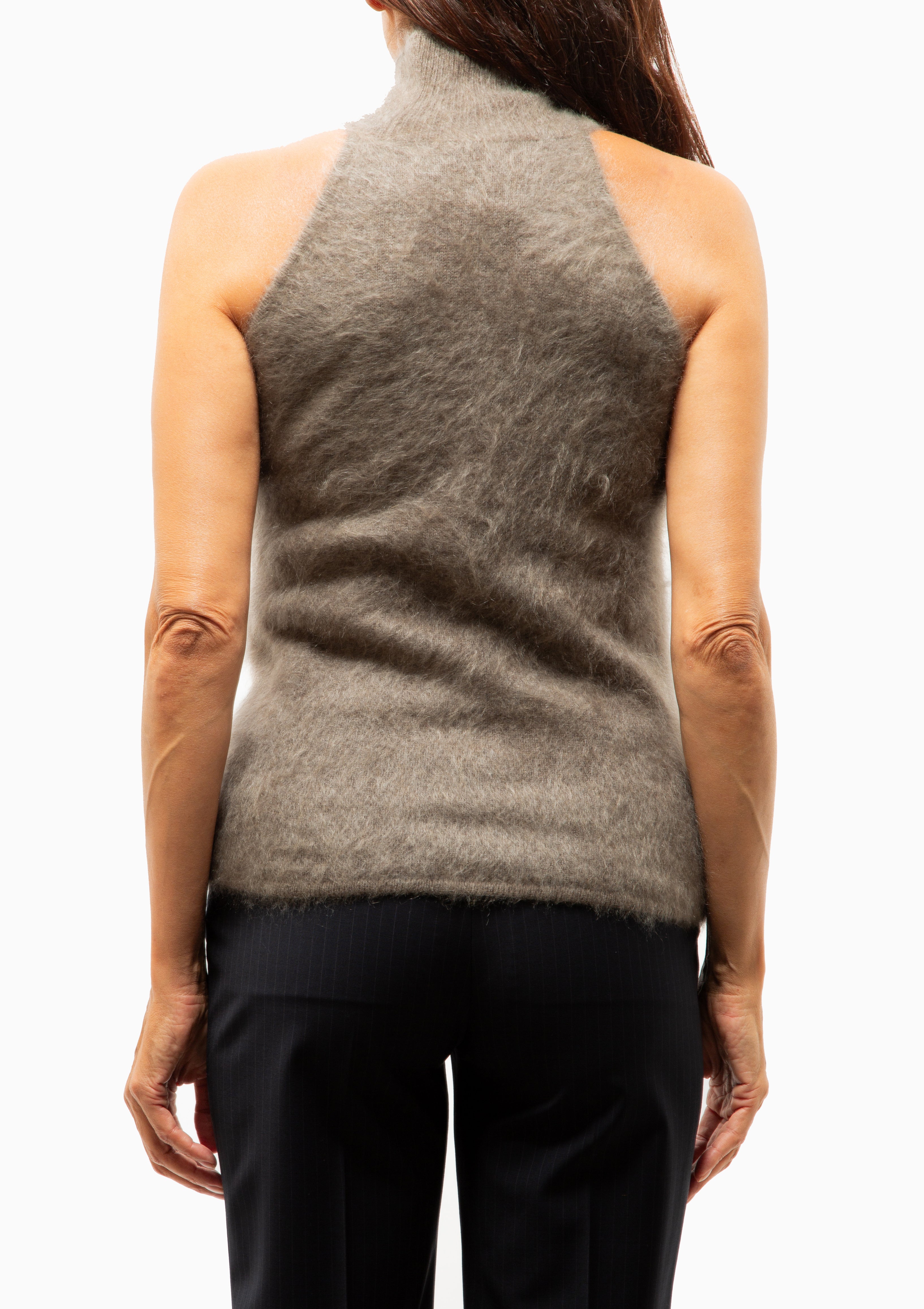 Leya Top | Truffle Brushed