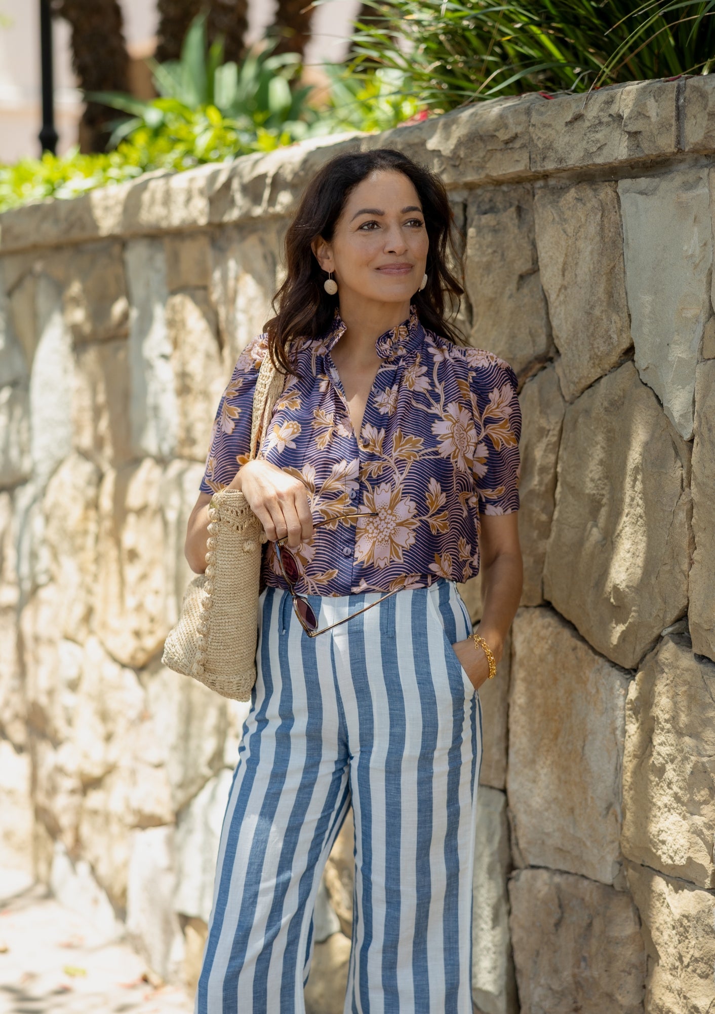 Winn Wavy Shirt | Zinnia