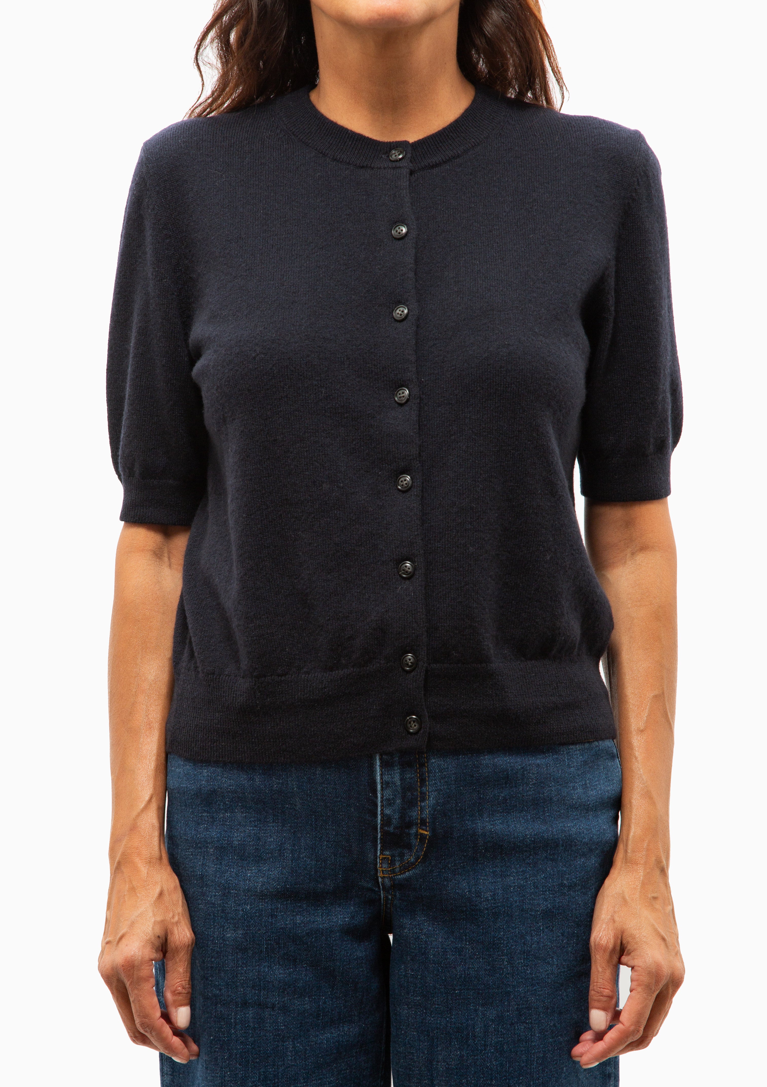 Marene Cardigan | Deep Navy