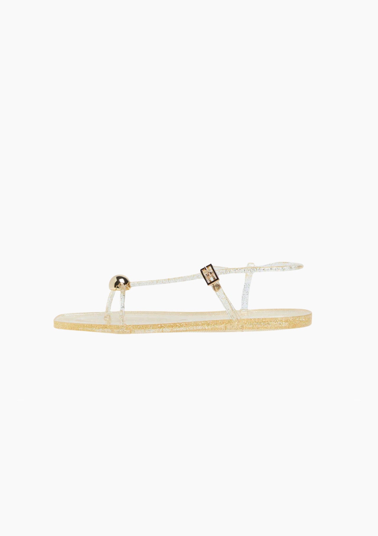 Dana Strappy Jelly Sandal | Champagne