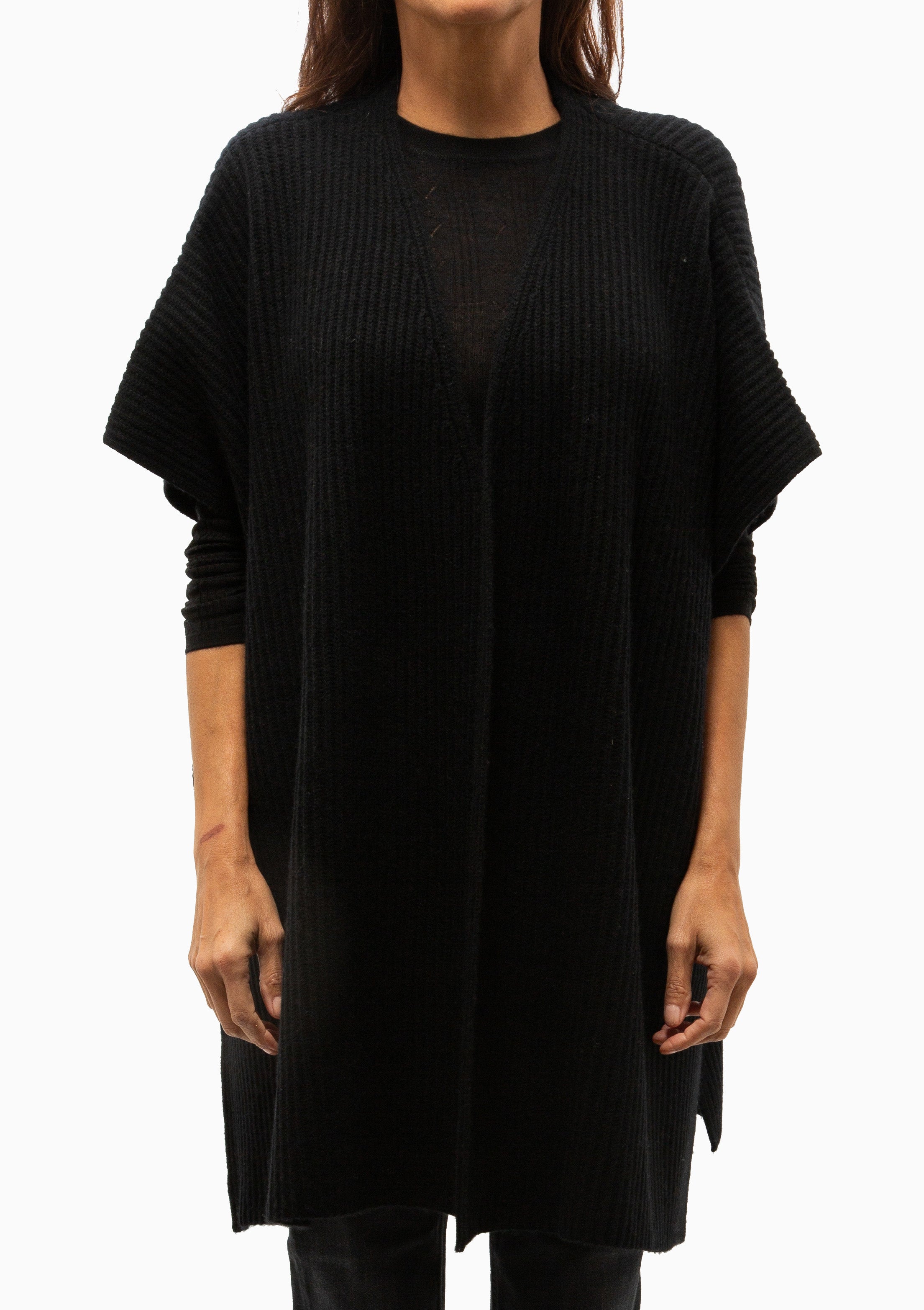 Eagle Poncho | Black