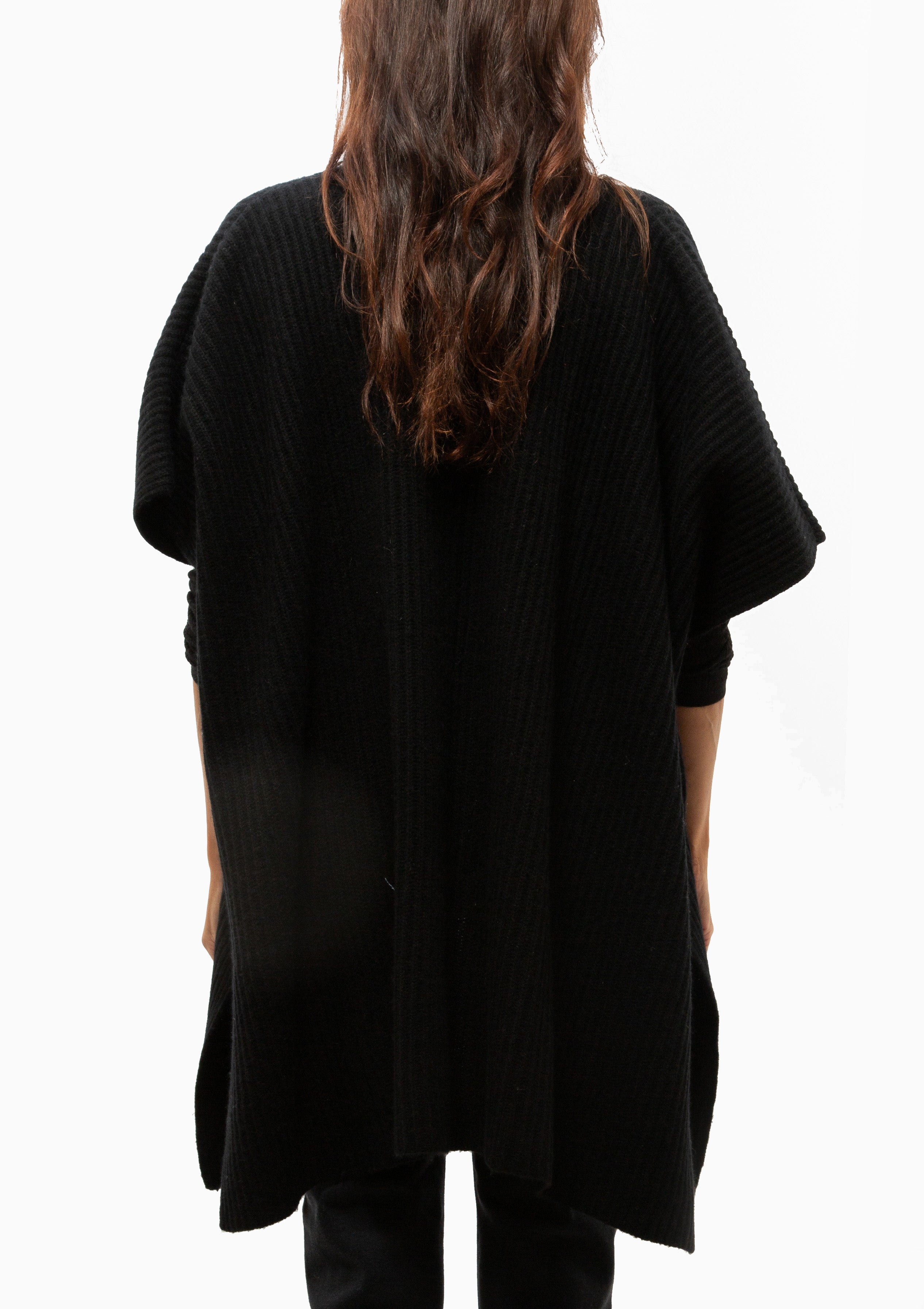 Eagle Poncho | Black