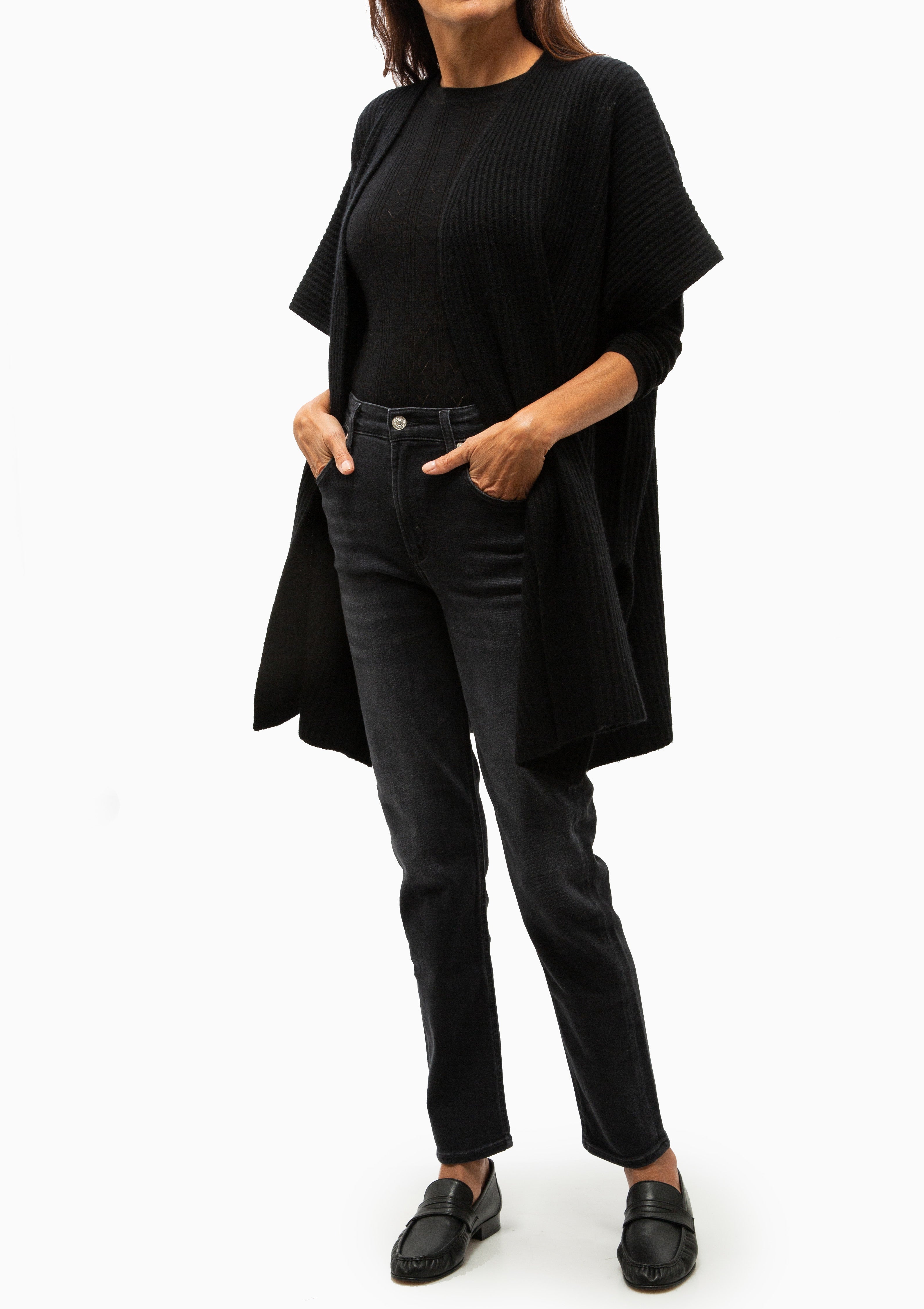 Eagle Poncho | Black