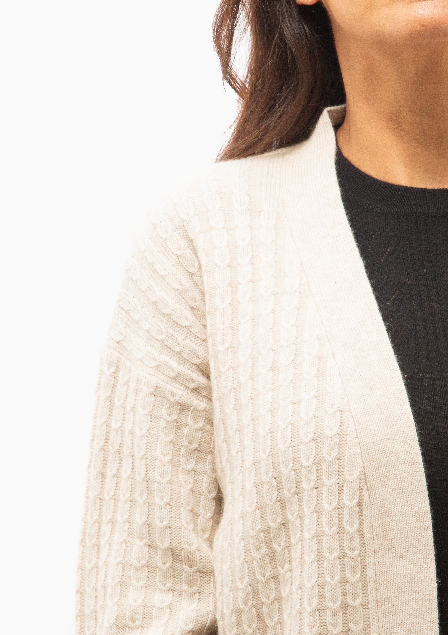 Toucan Cardigan | Wheat