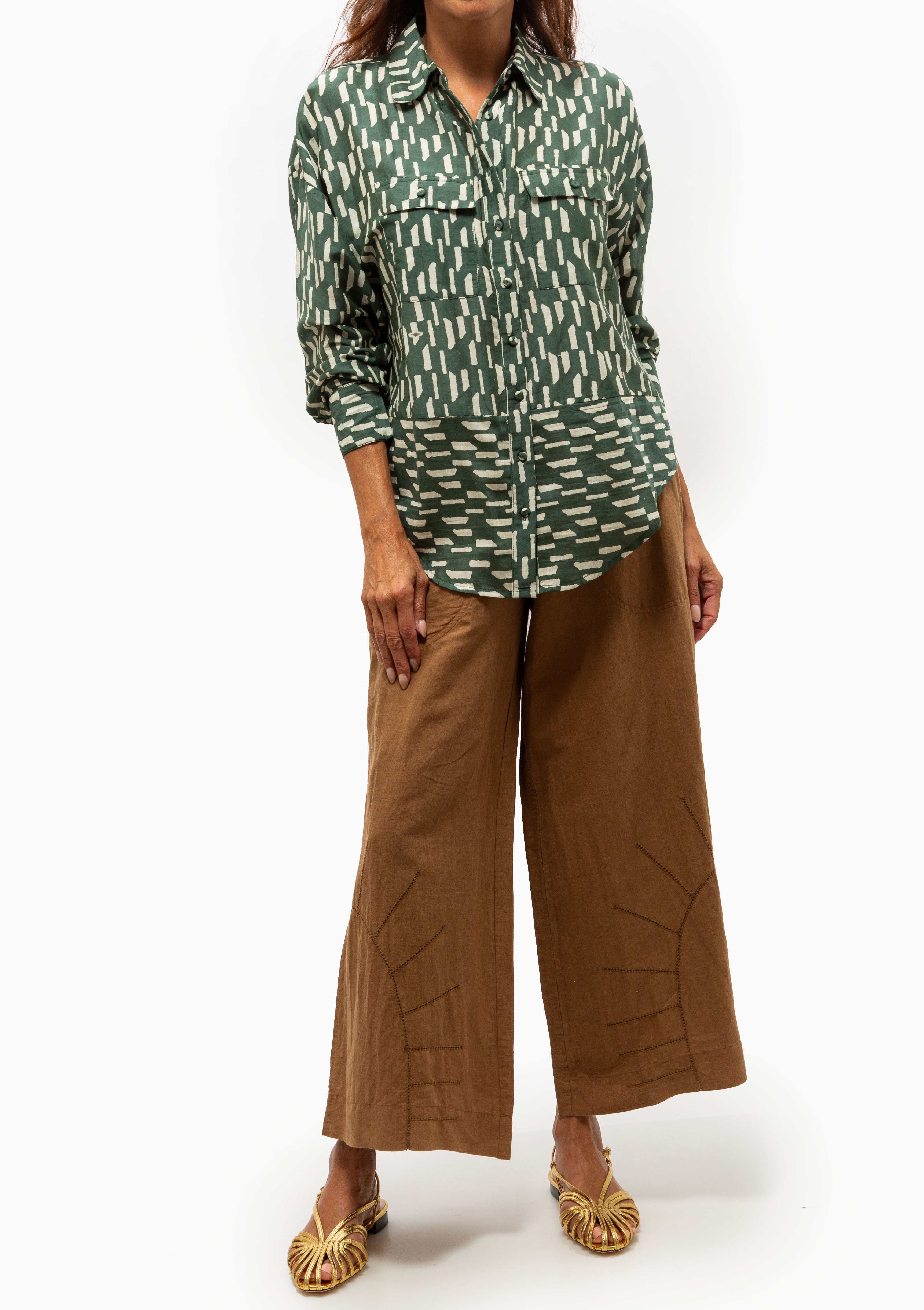 Kyoto Shirt | Verdure Rainfall