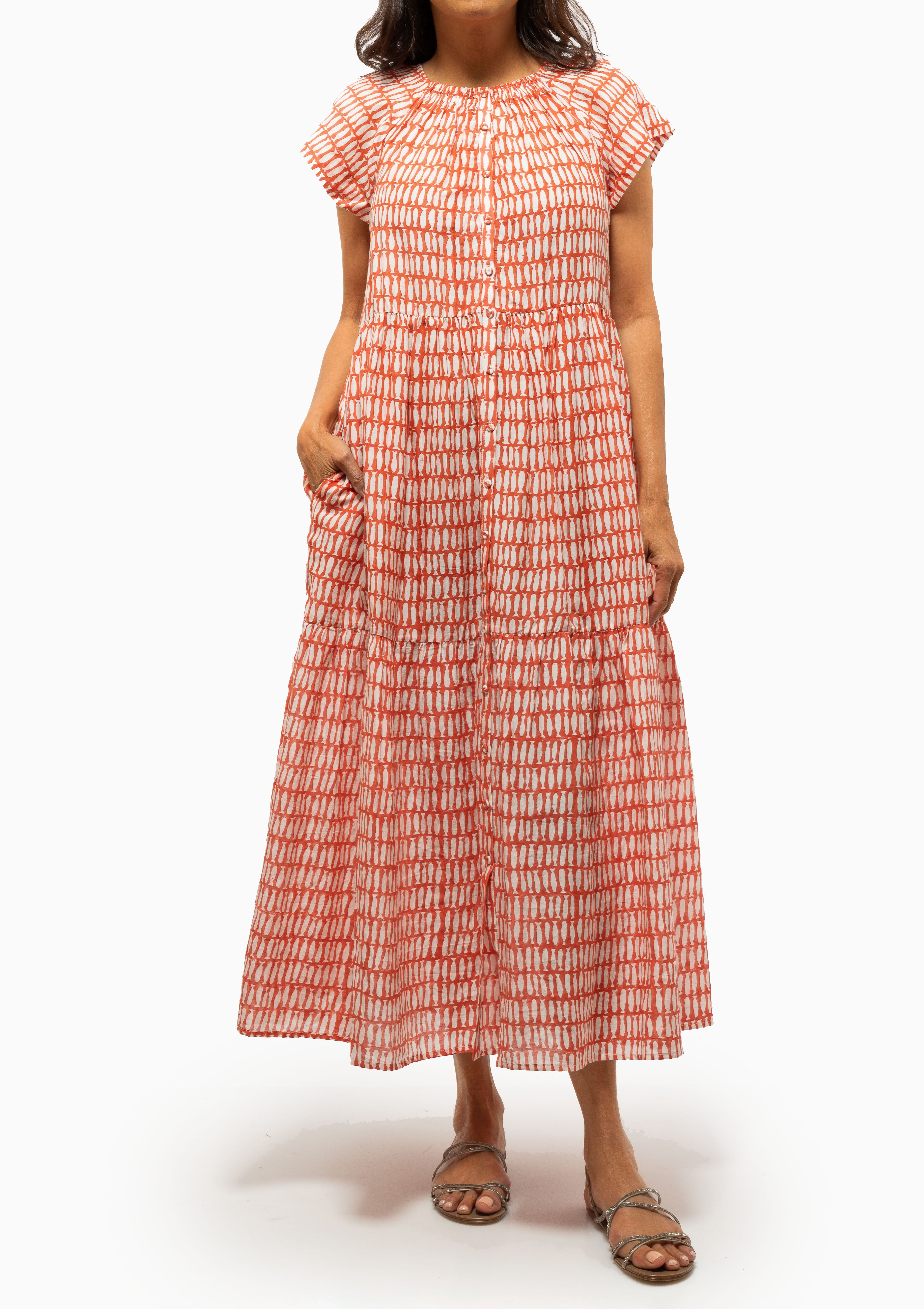 Vienna Maxi Dress | Lobster Minnow
