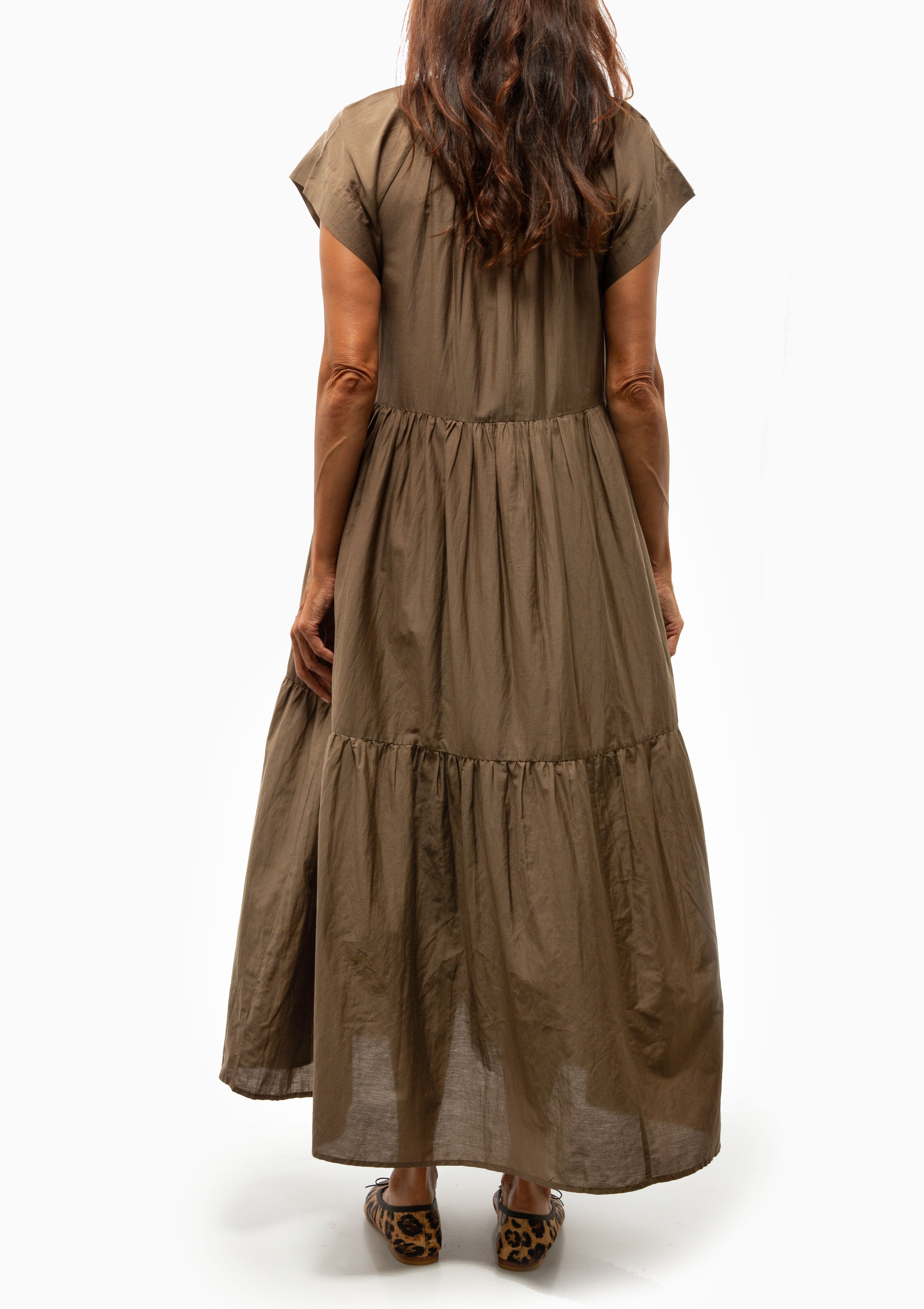 Vienna Maxi Dress | Walnut