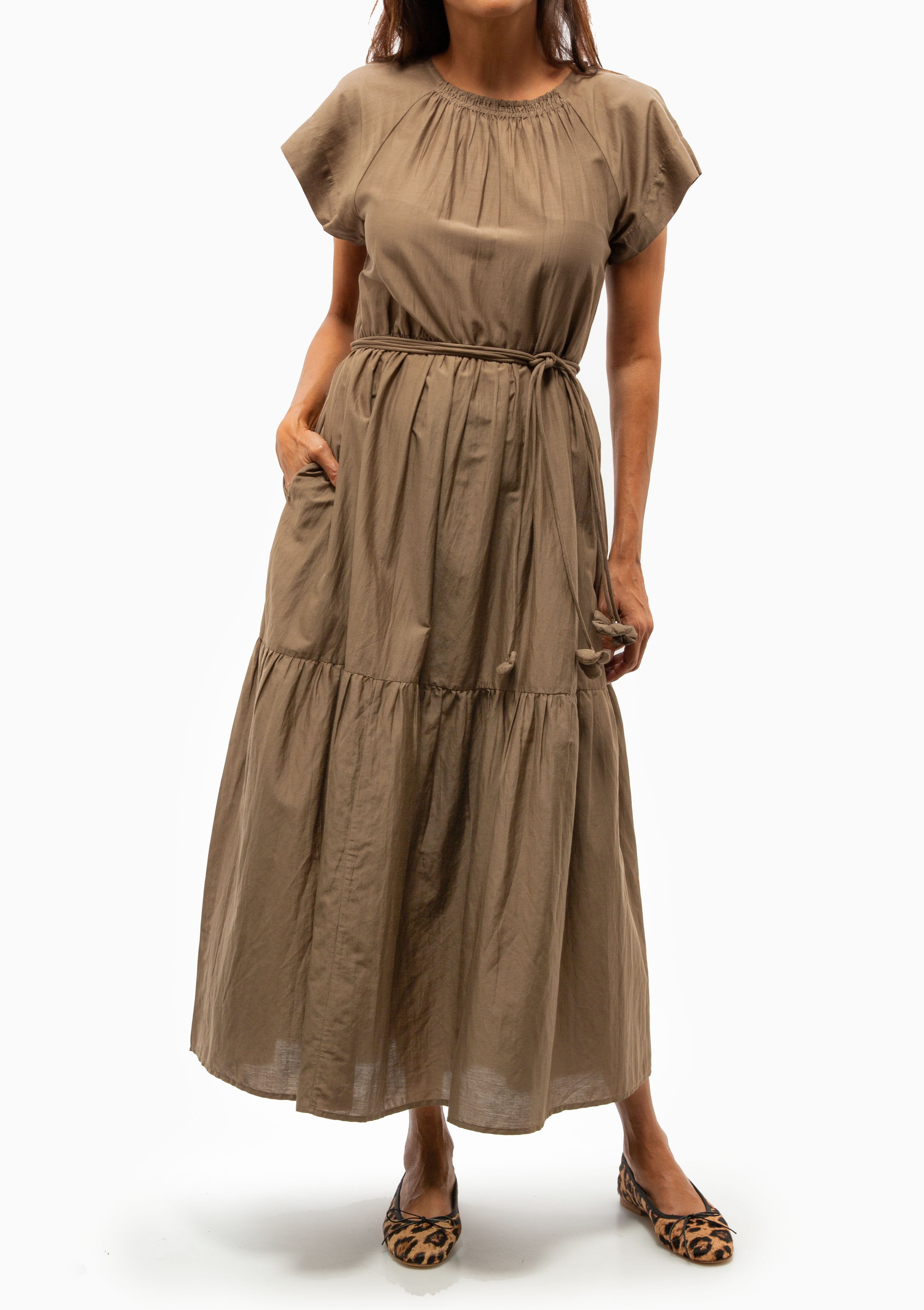 Vienna Maxi Dress | Walnut