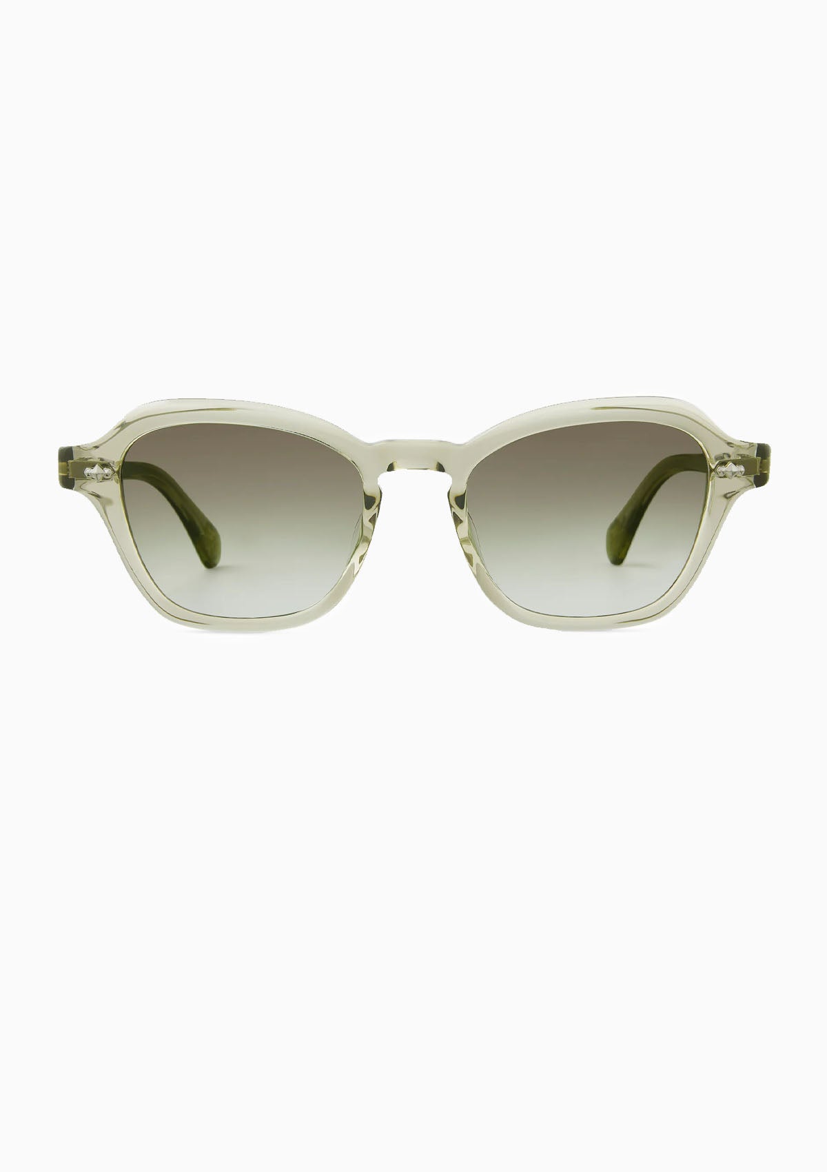 Rell Femme S Sunglasses | Olivine-Platinum/Semi-Flat Fern Gradient