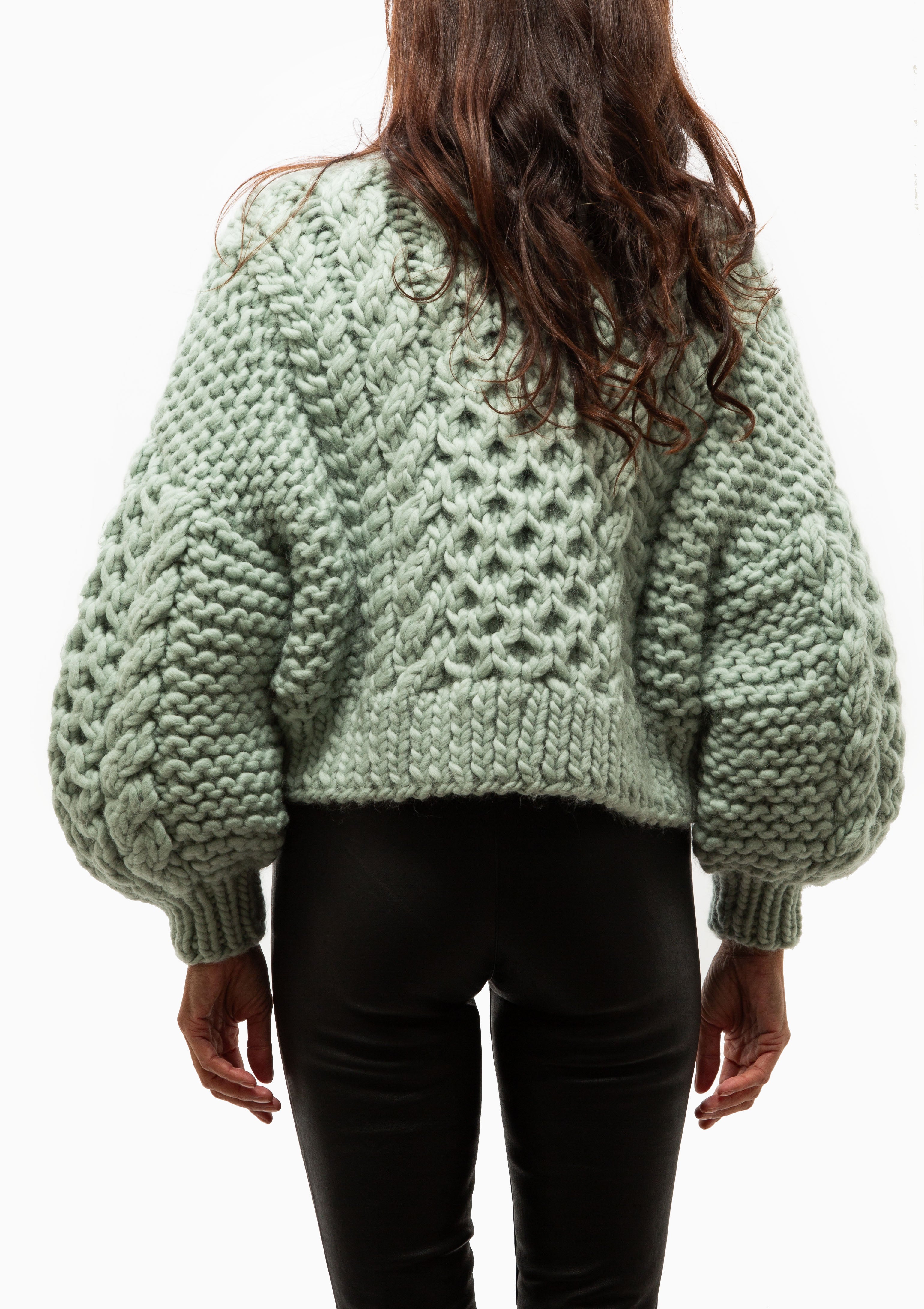 Honey Cardigan | Sea Foam