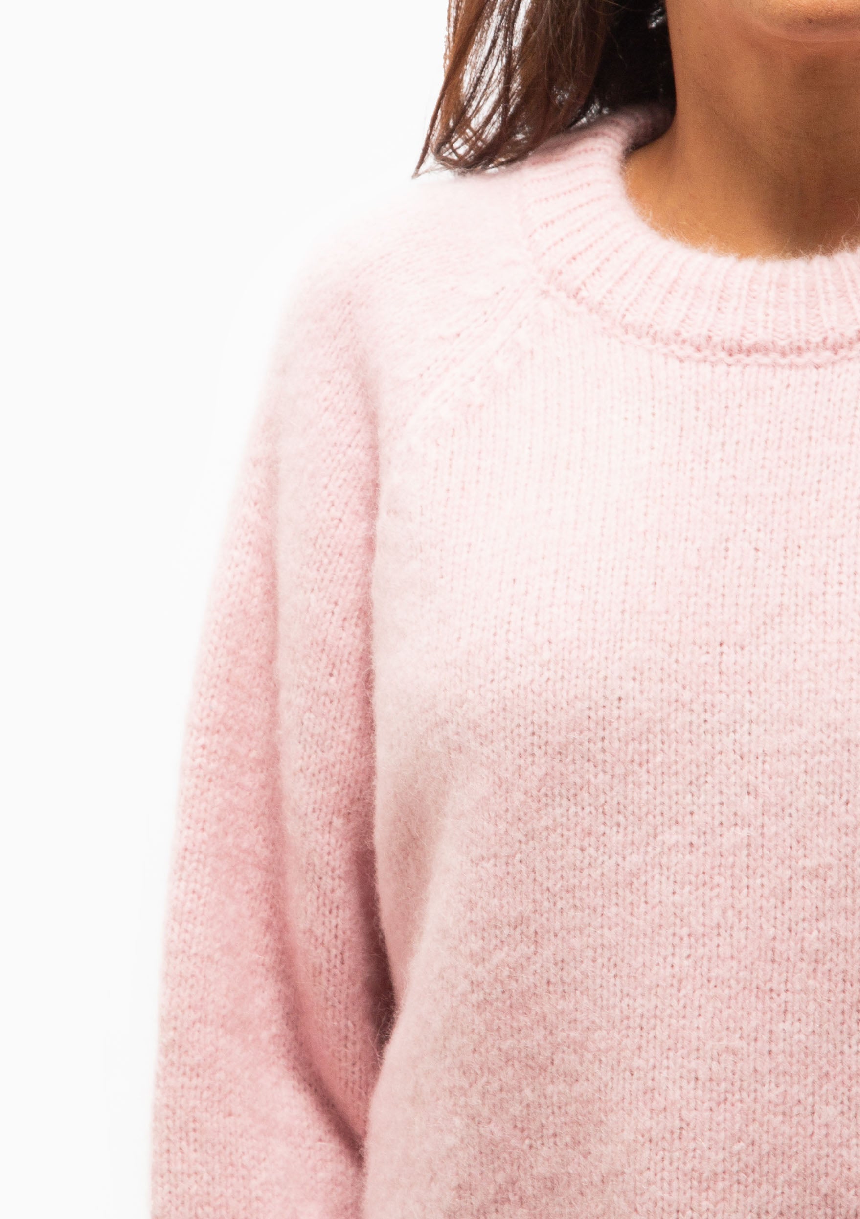 Nina Crewneck | Baby Pink