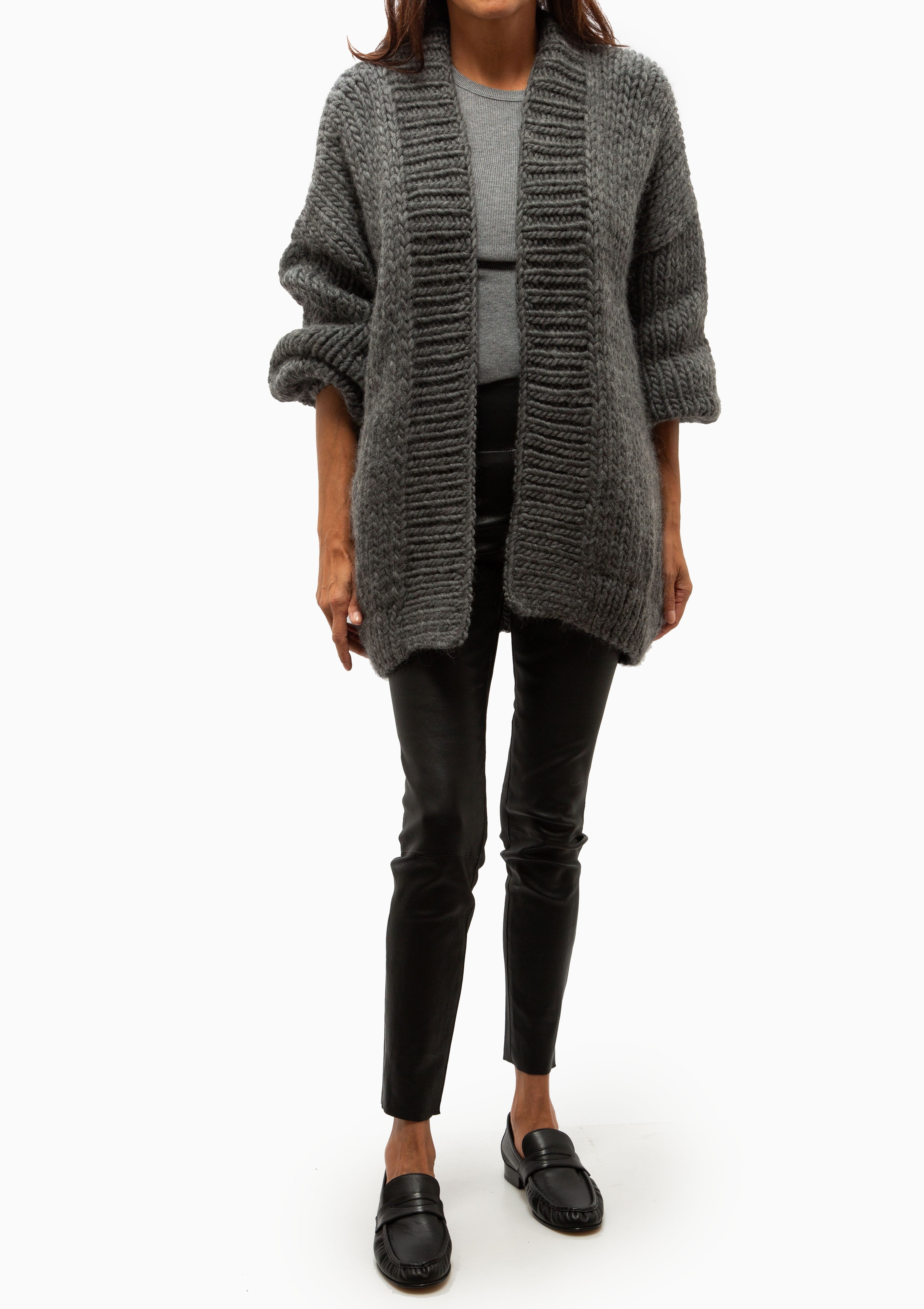 The Cardigan | Charcoal
