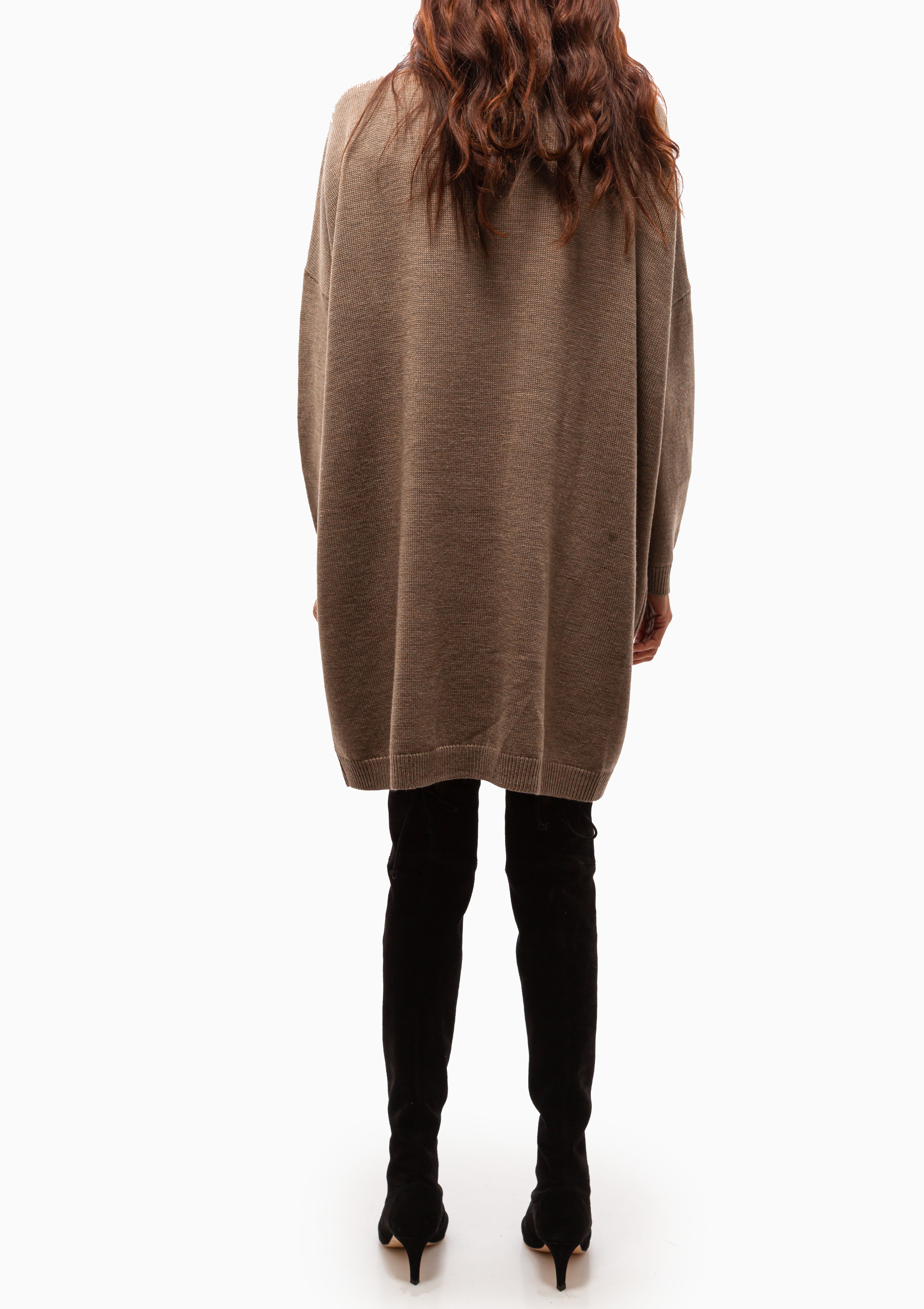 High Neck Mini Dress | Toffee