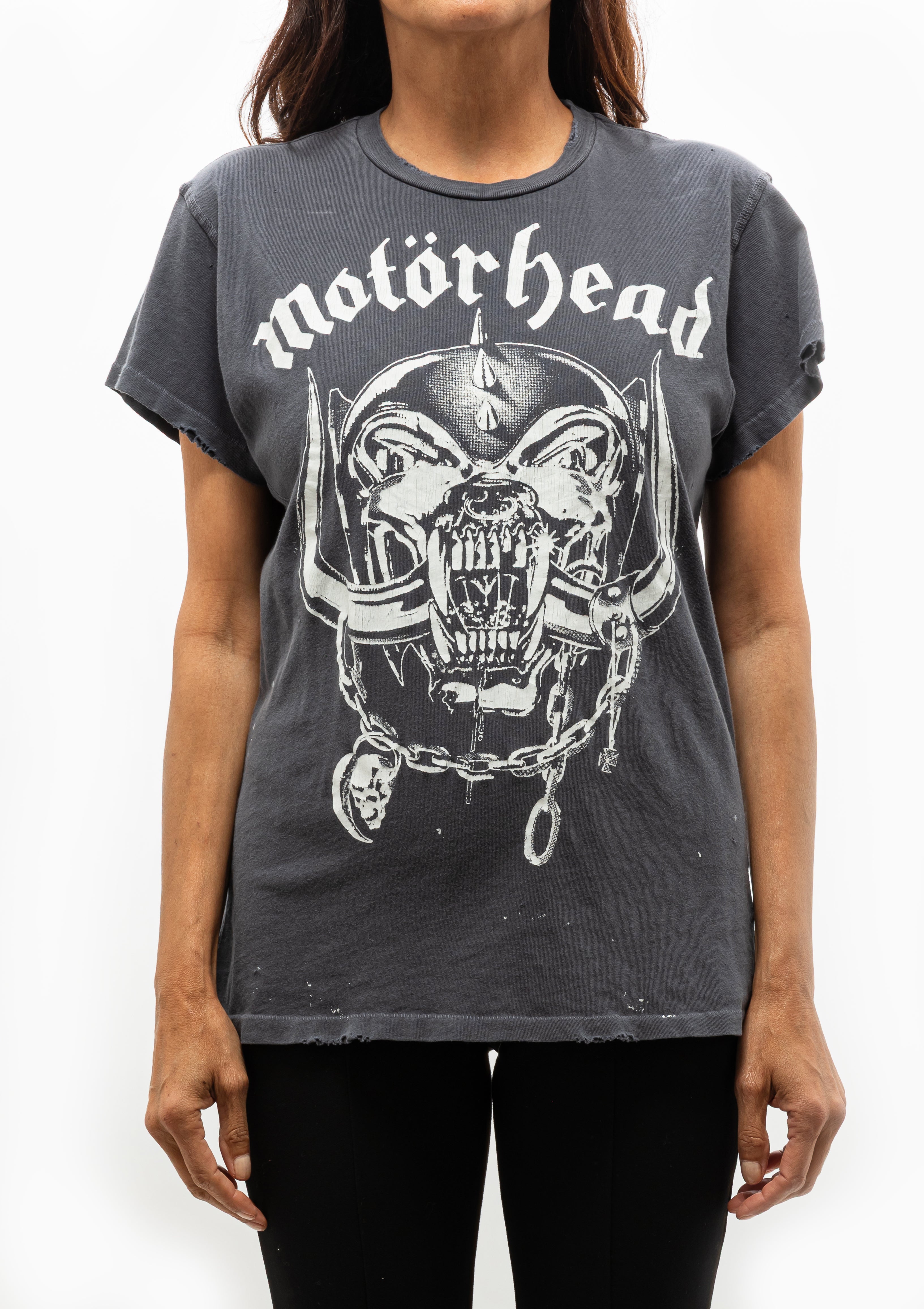 Madeworn Motorhead Crew Tee - Vintage Navy - Available at Diani Boutique.