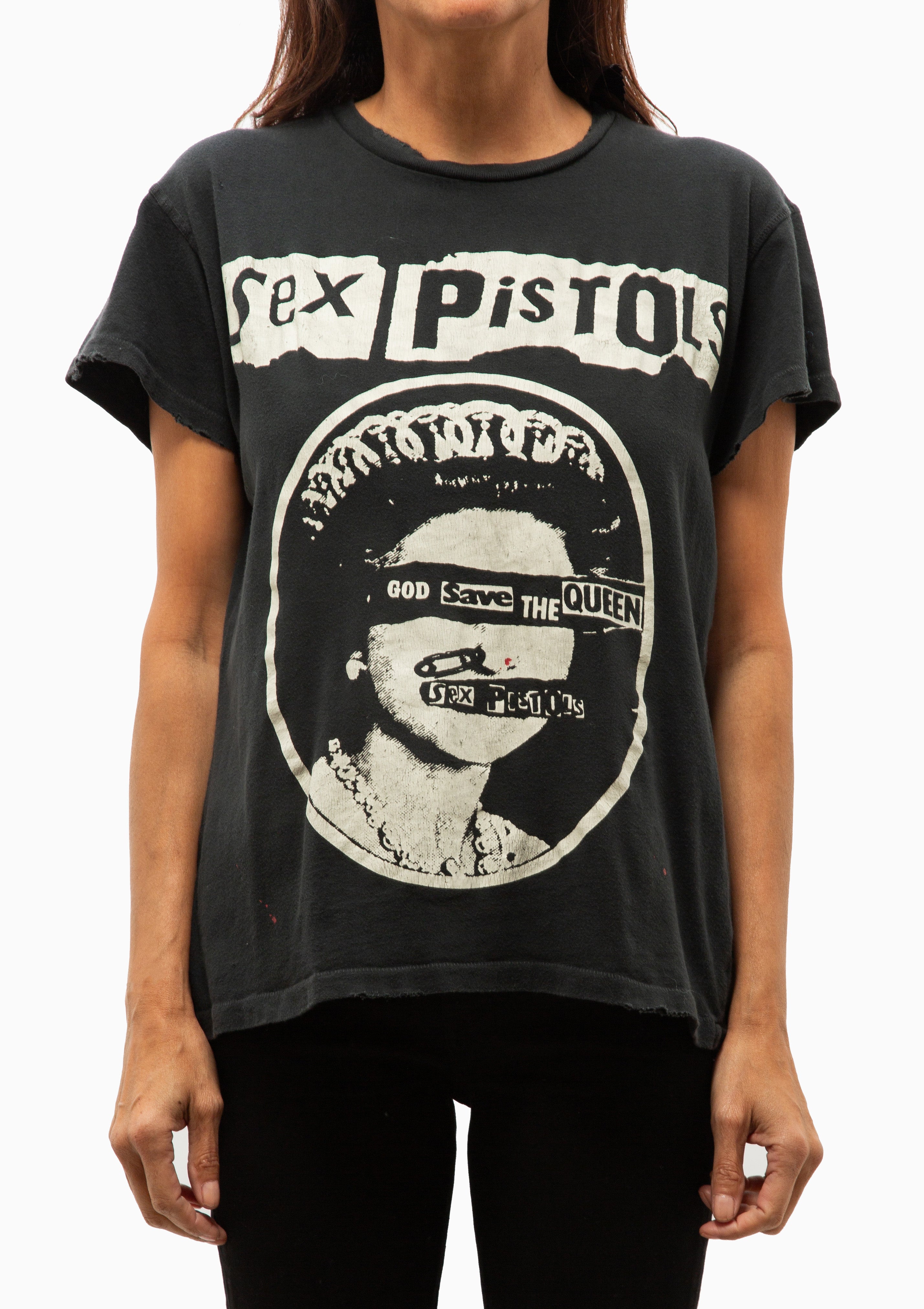 Sex Pistols Crew Tee | Coal