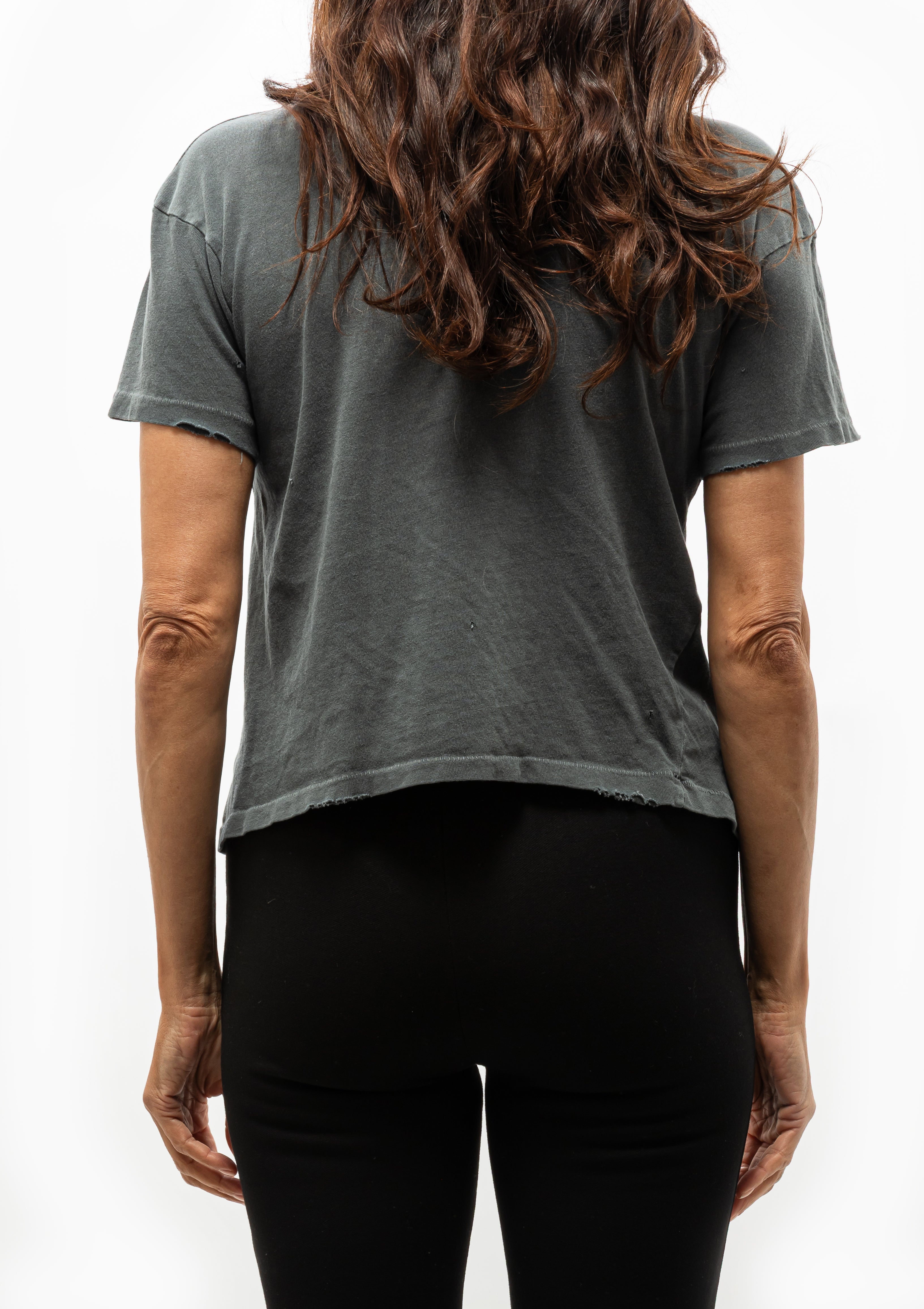 Madeworn WIllie Nelson Crop Tee in Dusk - Available at Diani Boutique.