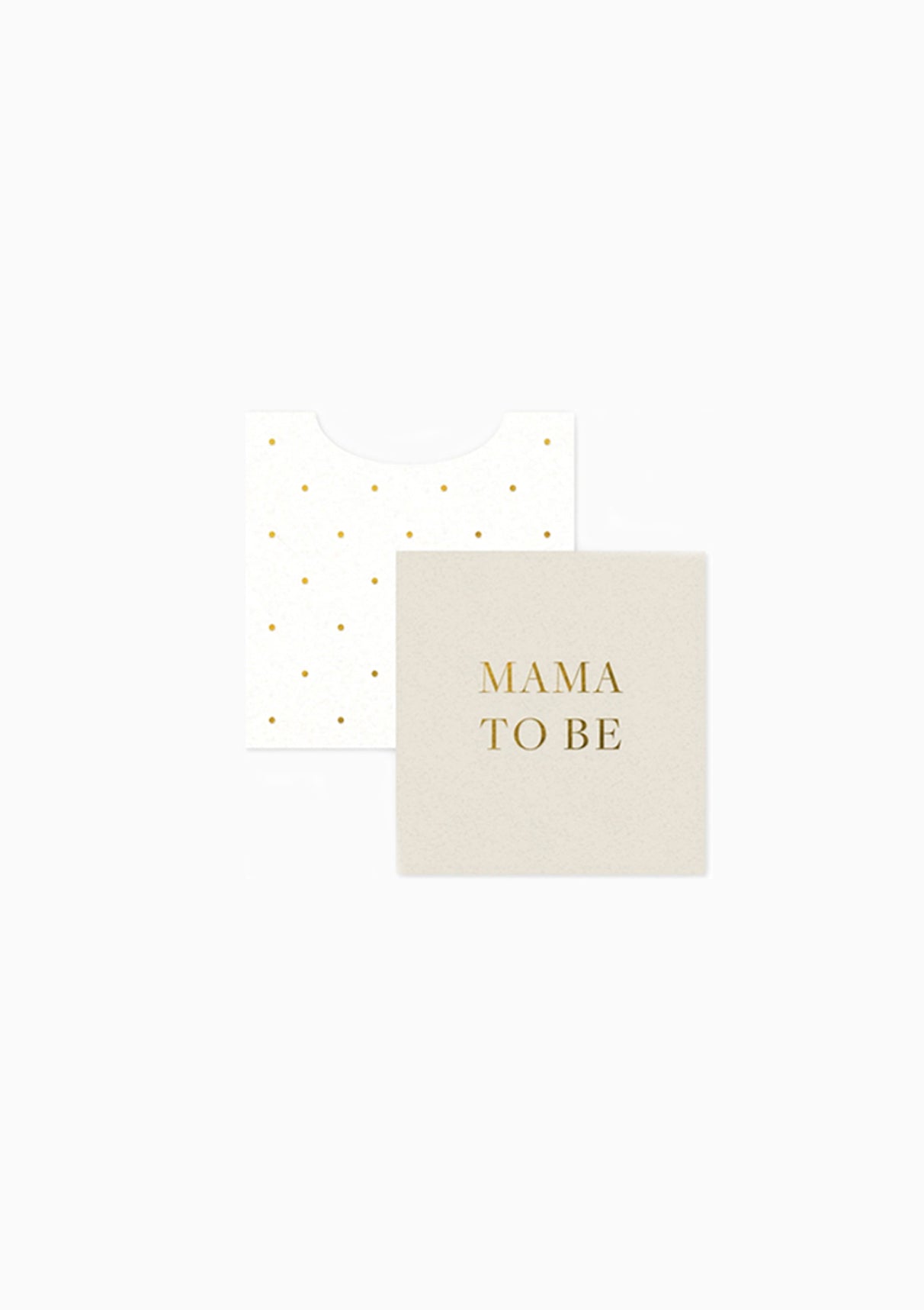Mini, Mama To Be Mini Greeting Card
